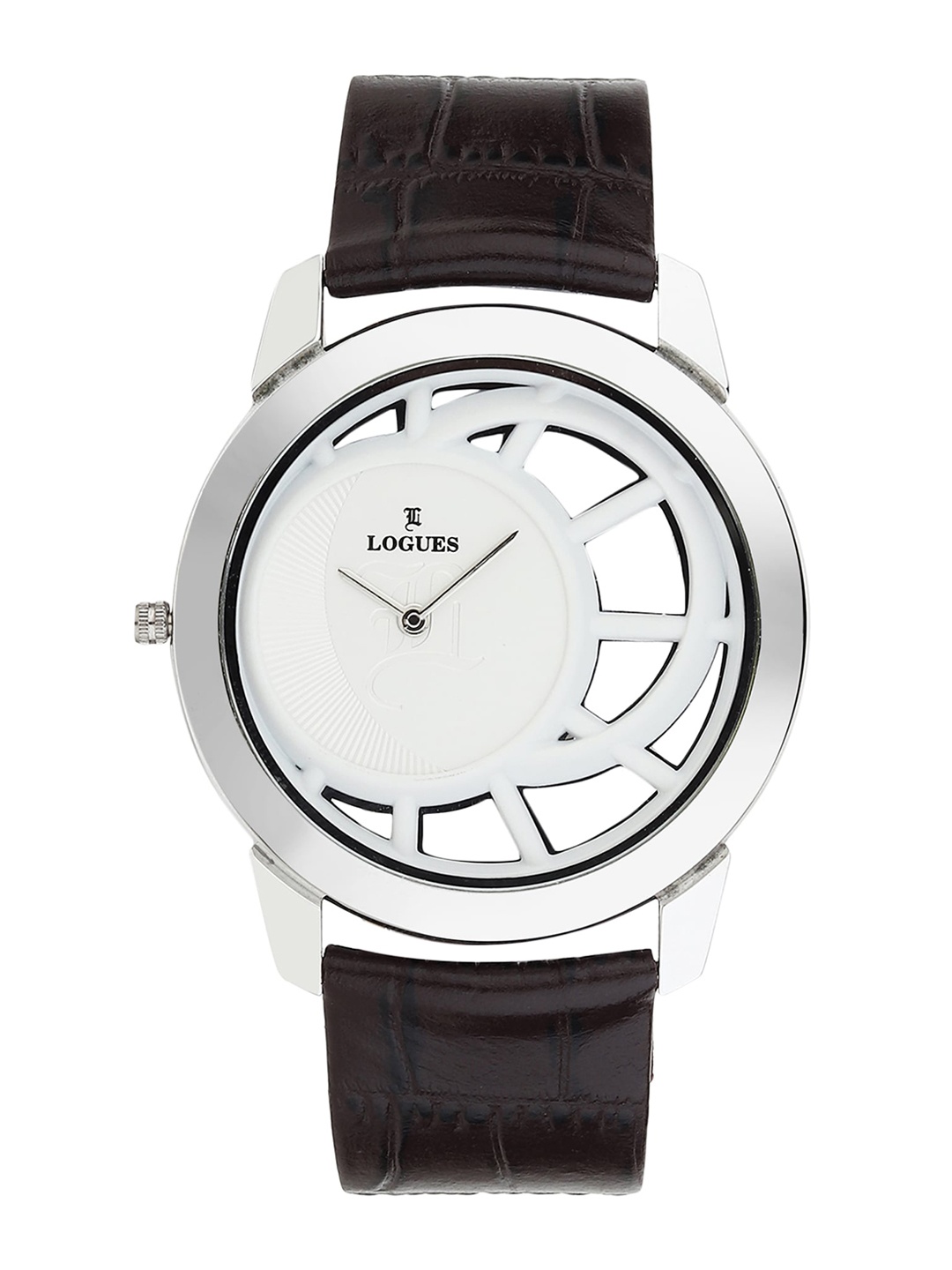 LOGUES Men Skeleton Dial & Leather Textured Straps Analogue Watch G 1475 SL-02, Black
LOGUES Men Skeleton Dial & Leather Textured Straps Analogue Watch G 1475 SL-02, Black