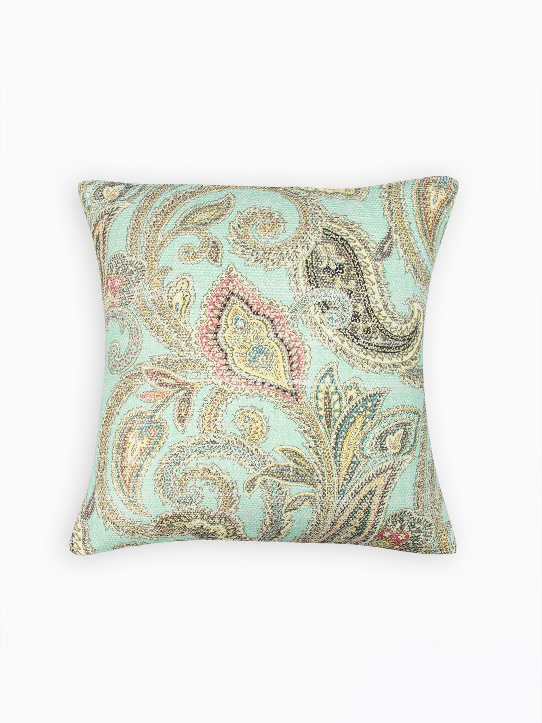 HOUMN Blue & Cream-Coloured Ethnic Motifs Printed Cotton Square Square Cushion Cover
HOUMN Blue & Cream-Coloured Ethnic Motifs Printed Cotton Square Square Cushion Cover