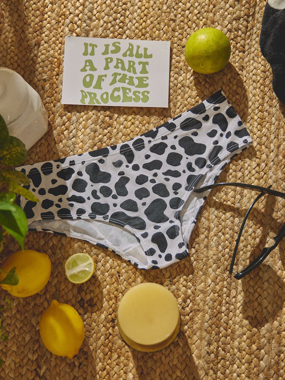 Big Little Lemons Women Animal printed Mid-Rise Hipster BLL6024, White
Big Little Lemons Women Animal printed Mid-Rise Hipster BLL6024, White