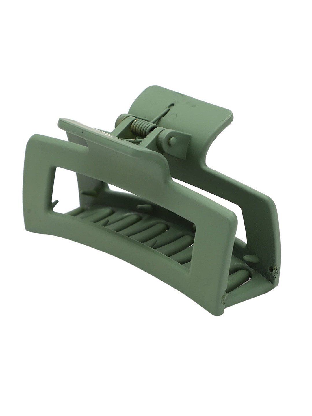 Krelin Women Set of 4 Matte Rectangular Hair Claw Clip, Green 
Krelin Women Set of 4 Matte Rectangular Hair Claw Clip, Green