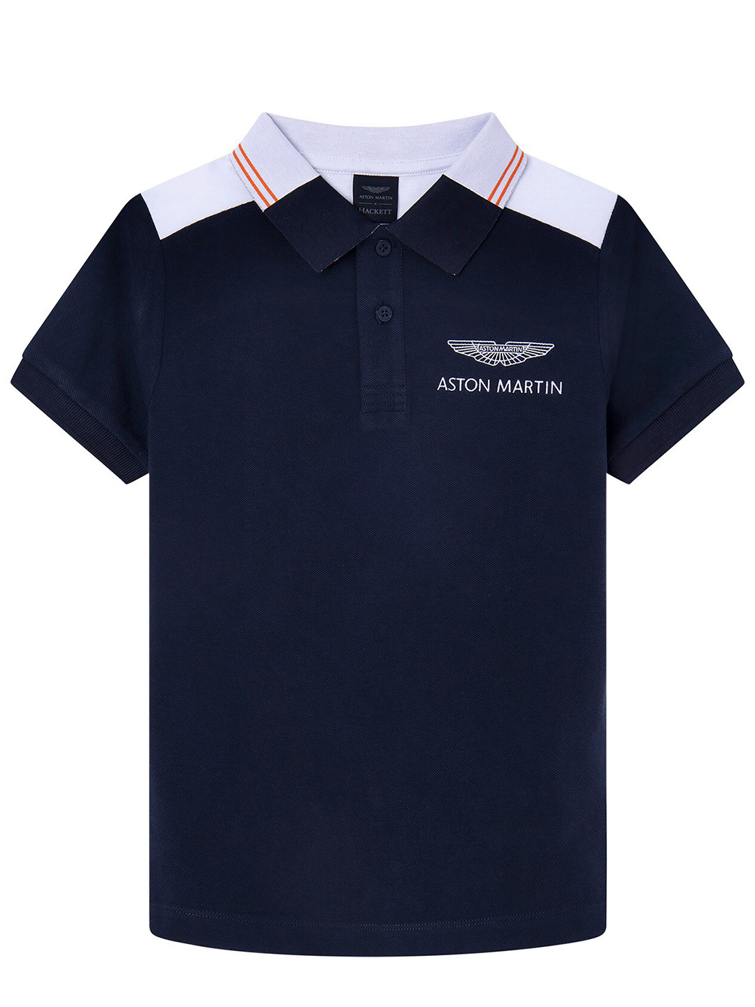 HACKETT LONDON Boys Contrast Shoulder Panels Polo Collar Slim Fit Cotton T-shirt, Navy blue
HACKETT LONDON Boys Contrast Shoulder Panels Polo Collar Slim Fit Cotton T-shirt, Navy blue