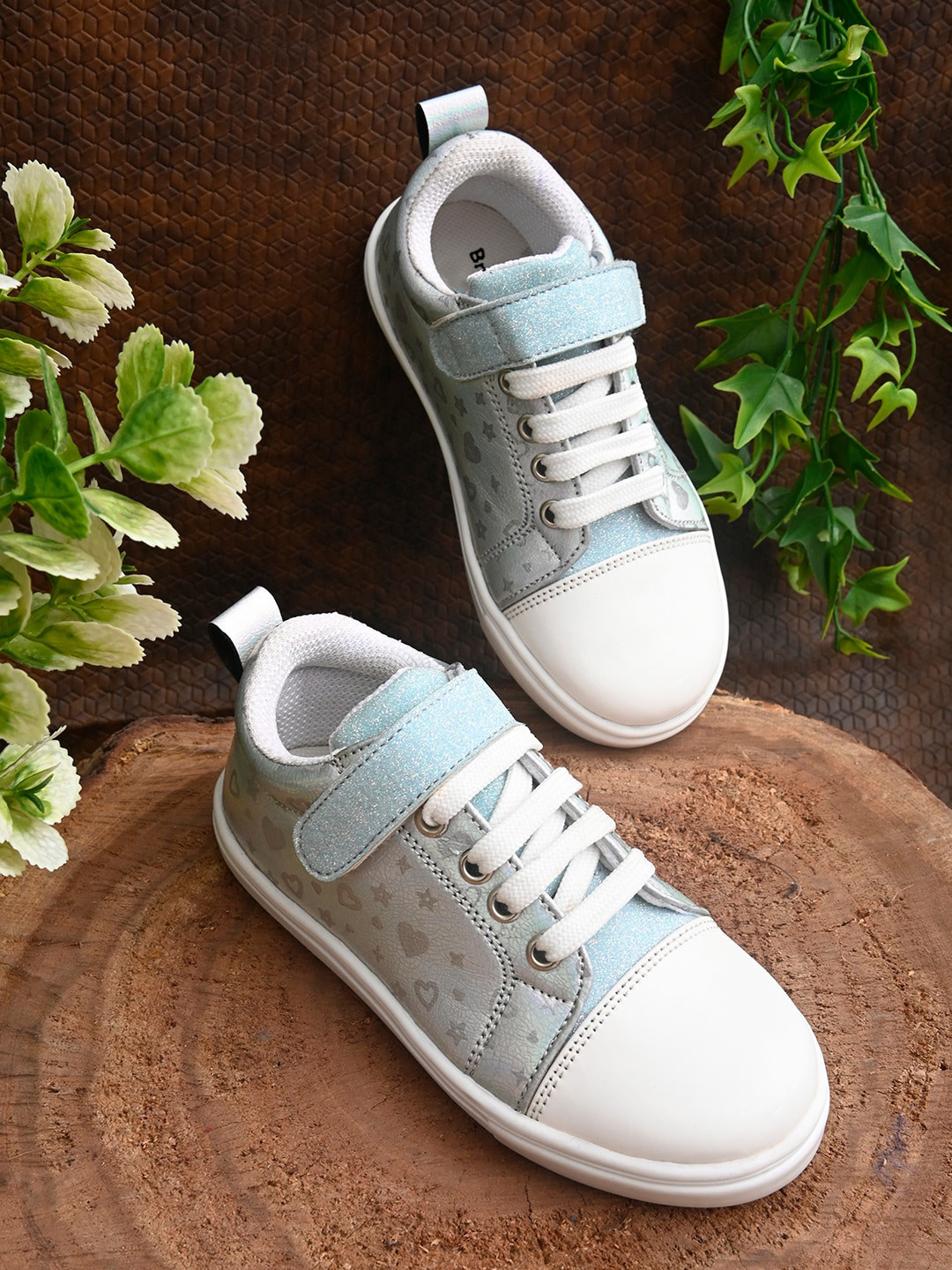 BRISKERS Girls Printed Lightweight Sneakers, White
BRISKERS Girls Printed Lightweight Sneakers, White