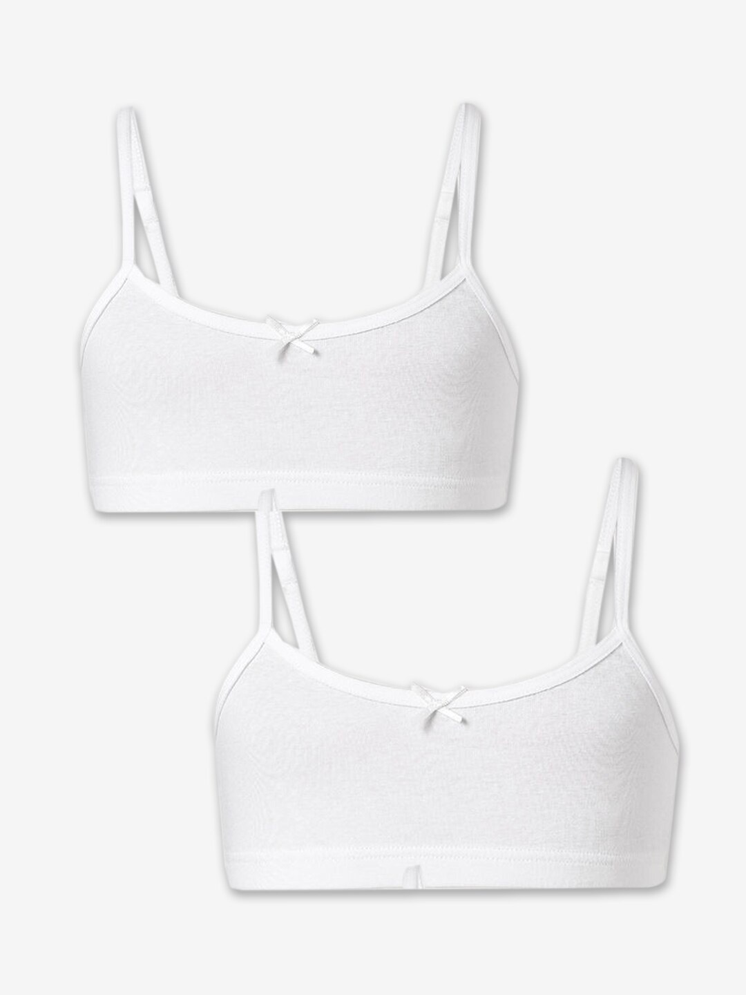 Hopscotch Pack Of 2 Medium Support Full Coverage Non Padded Cotton Beginners Bra, White
Hopscotch Pack Of 2 Medium Support Full Coverage Non Padded Cotton Beginners Bra, White