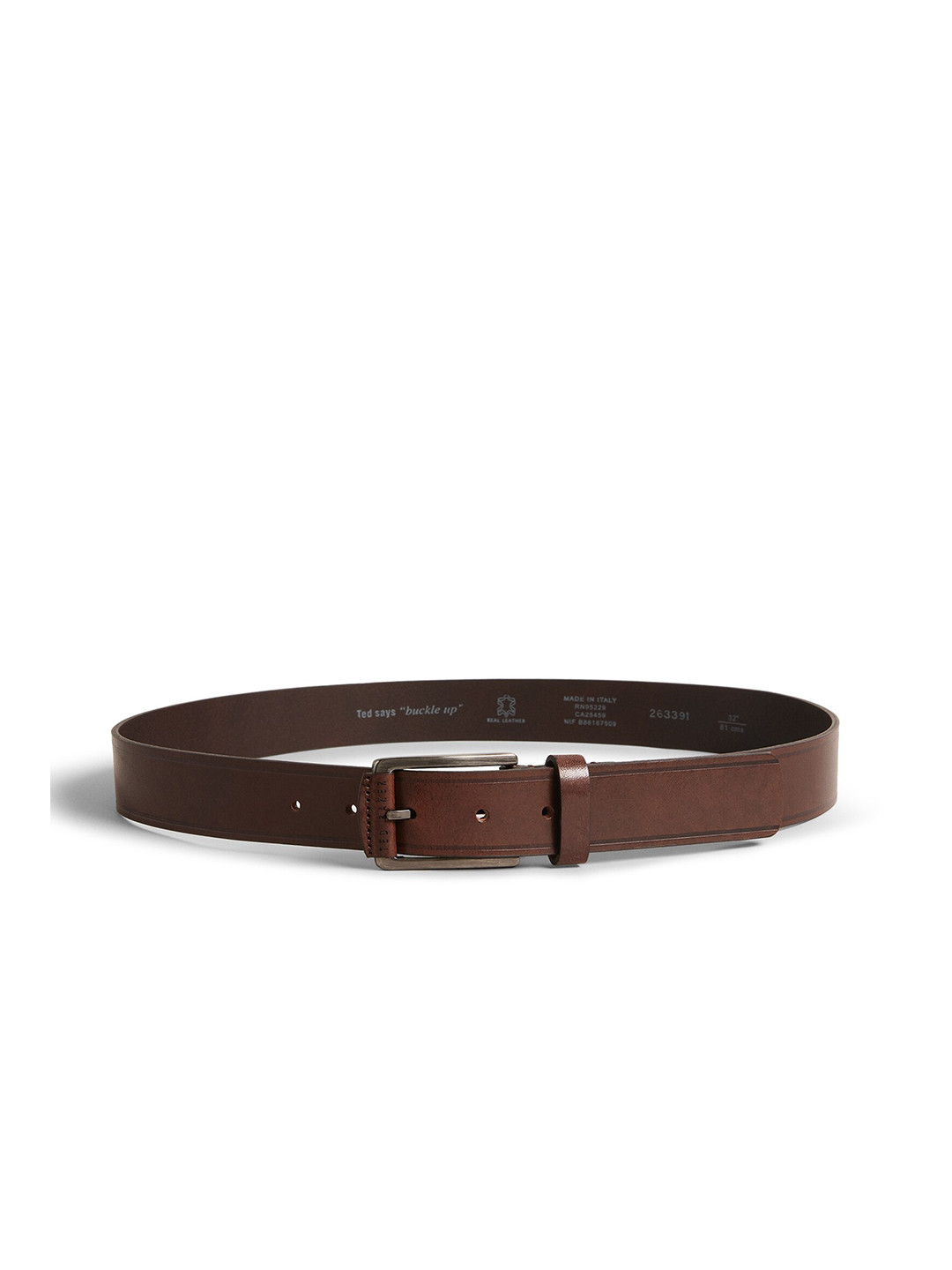 Ted Baker Men Leather Wide Belt, Brown
Ted Baker Men Leather Wide Belt, Brown