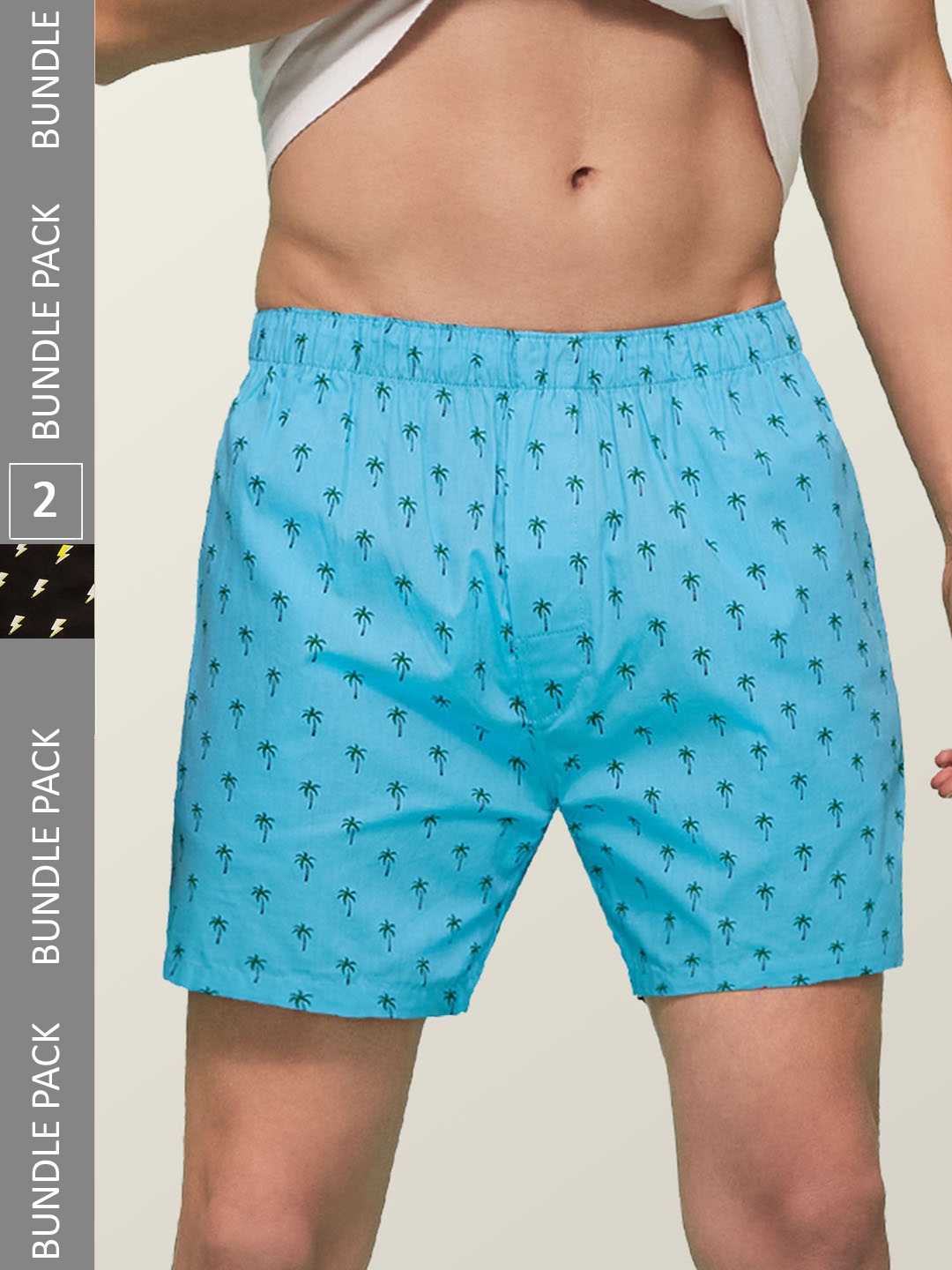 XYXX Pack Of 2 Printed Remix IntelliEaze Light weight Cotton Boxers XYBOX2PCKN96_, Blue
XYXX Pack Of 2 Printed Remix IntelliEaze Light weight Cotton Boxers XYBOX2PCKN96_, Blue