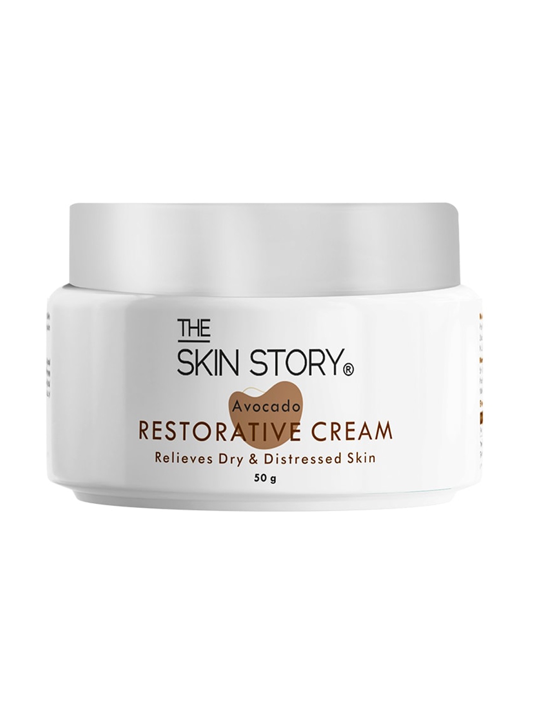 THE SKIN STORY Avocado Restorative Cream to Relieves Dry & Distressed Skin - 50 g, White
THE SKIN STORY Avocado Restorative Cream to Relieves Dry & Distressed Skin - 50 g, White