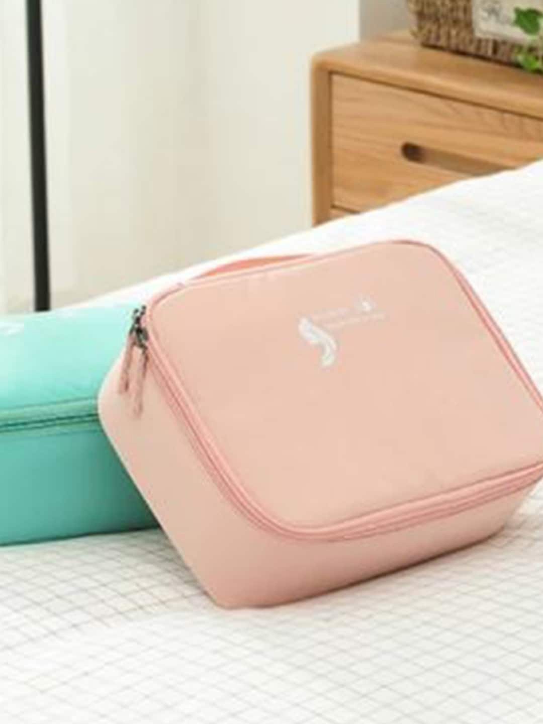MARKET99 Pink Multipurpose Makeup Toiletry Kit Bag