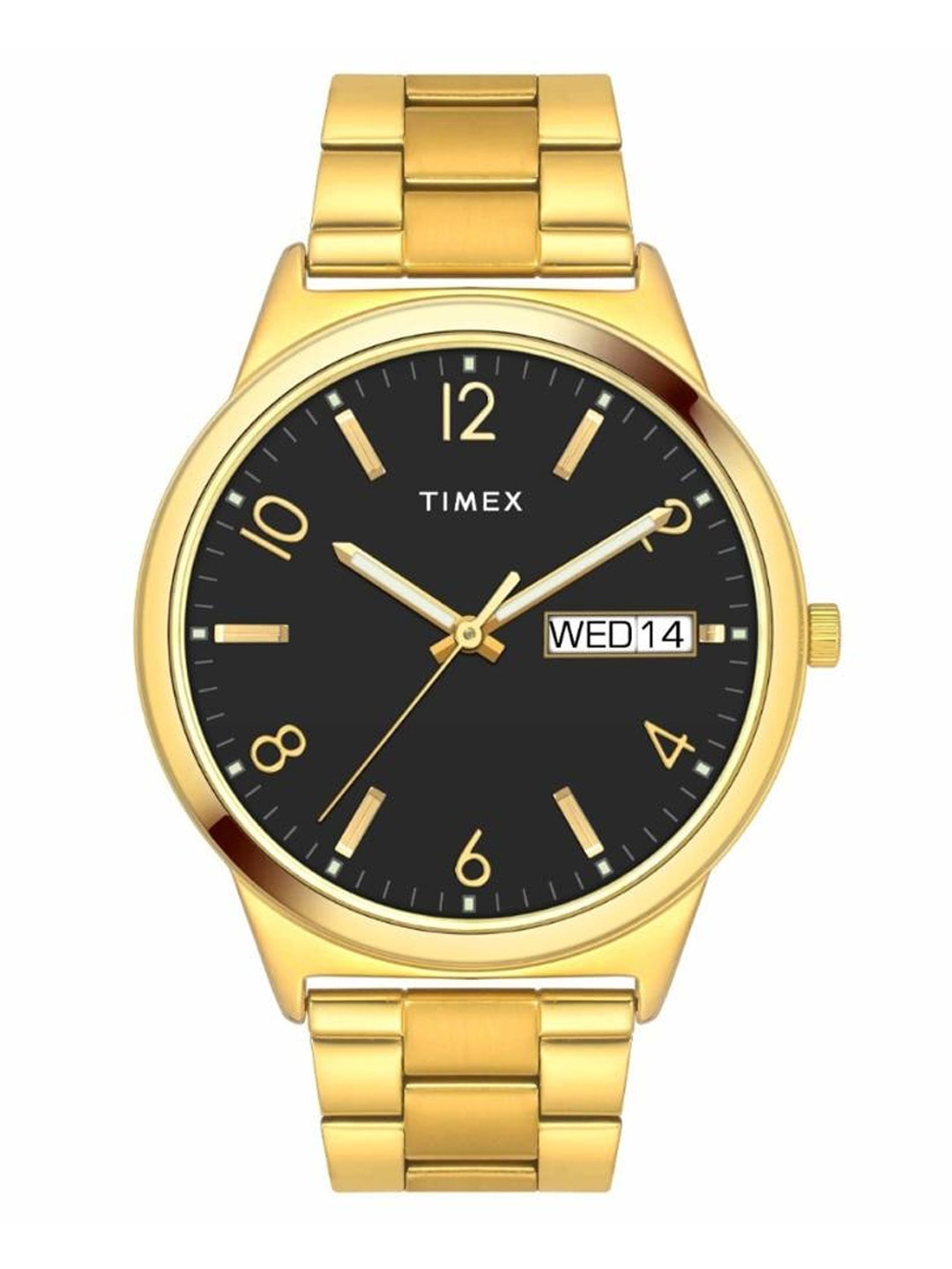 Timex Men Brass Dial & Stainless Steel Bracelet Style Straps Analogue Watch TWTG10005, Black
Timex Men Brass Dial & Stainless Steel Bracelet Style Straps Analogue Watch TWTG10005, Black