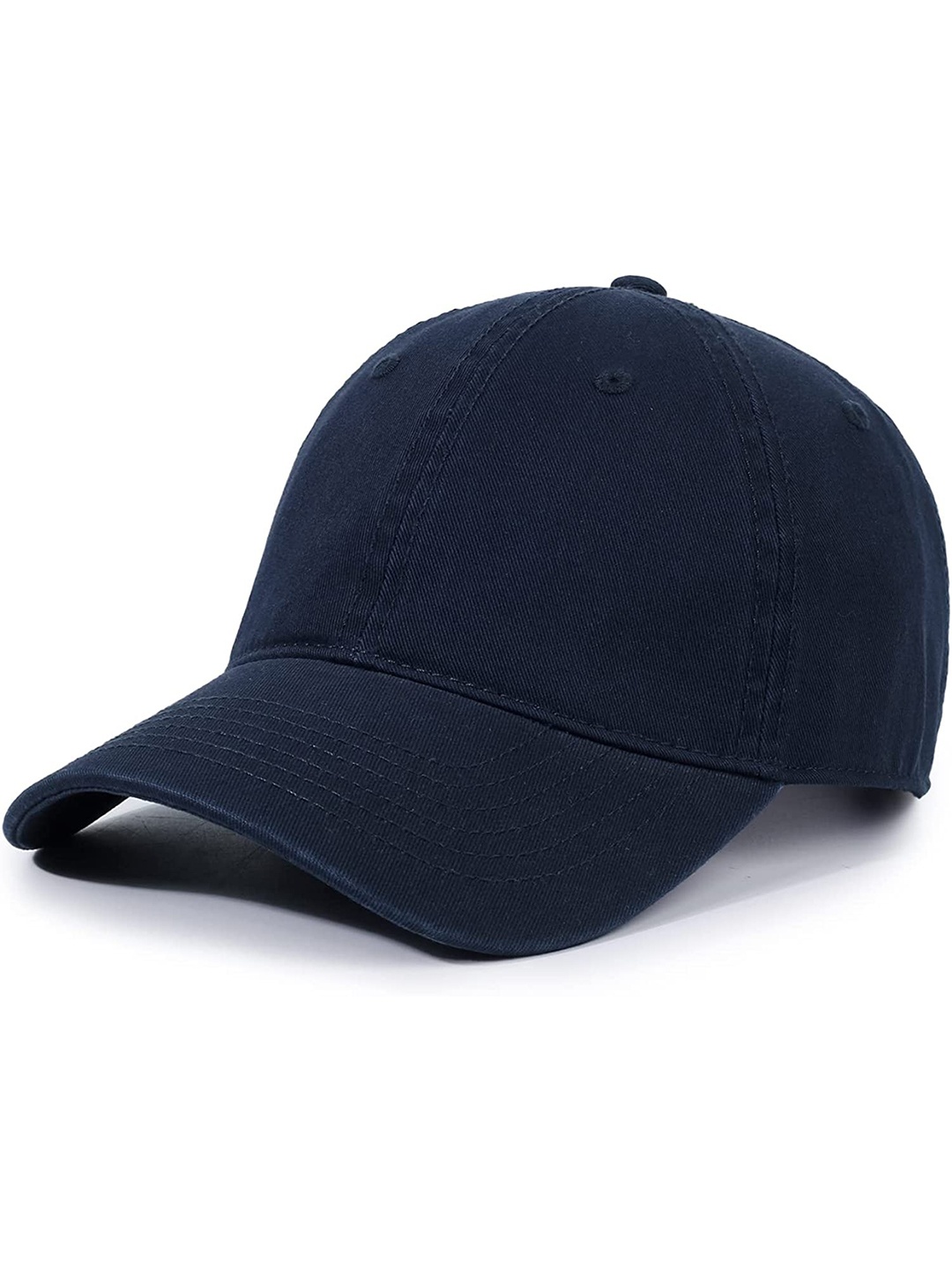Elite Crafts Pure Cotton Baseball Cap, Navy blue