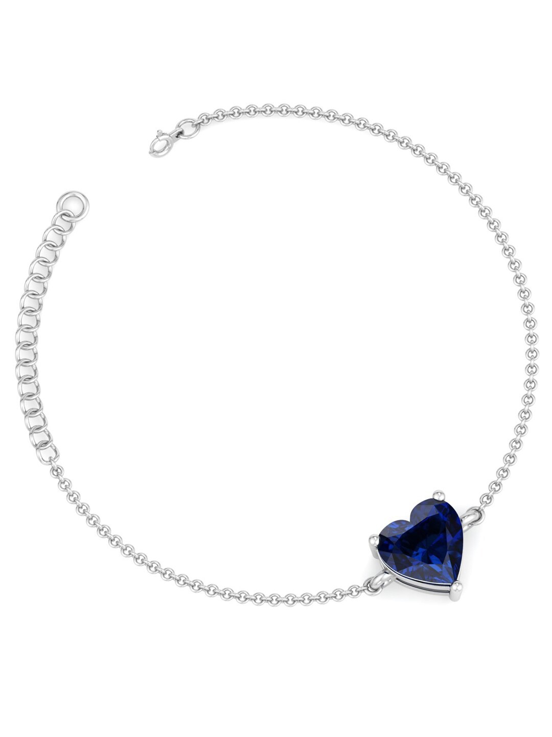 Inddus Jewels 925 Sterling Silver Rhodium-Plated Heart shaped CZ Studded Link Bracelet
Inddus Jewels 925 Sterling Silver Rhodium-Plated Heart shaped CZ Studded Link Bracelet