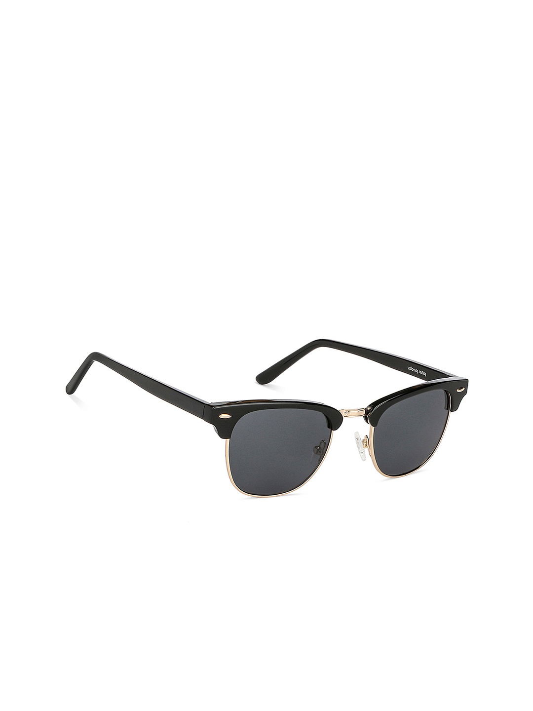 John Jacobs Men Wayfarer Sunglasses with Polarised and UV Protected Lens 148427, Grey
John Jacobs Men Wayfarer Sunglasses with Polarised and UV Protected Lens 148427, Grey
