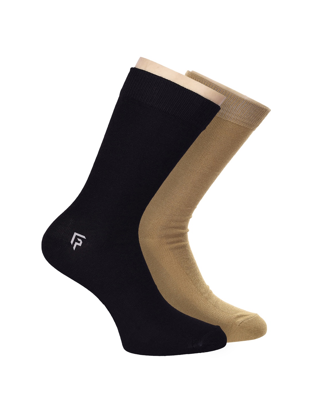 FOOTPRINT Men 2 Pairs Anti Odour Organic Cotton Calf-Length Solid Bamboo Formal Socks, Black
FOOTPRINT Men 2 Pairs Anti Odour Organic Cotton Calf-Length Solid Bamboo Formal Socks, Black
