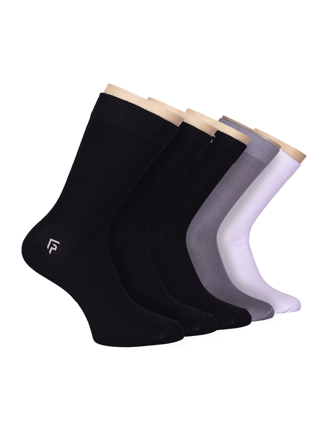 FOOTPRINT Men 5 Pairs Anti Odour Organic Cotton Calf-Length Solid Bamboo Formal Socks, Black
FOOTPRINT Men 5 Pairs Anti Odour Organic Cotton Calf-Length Solid Bamboo Formal Socks, Black