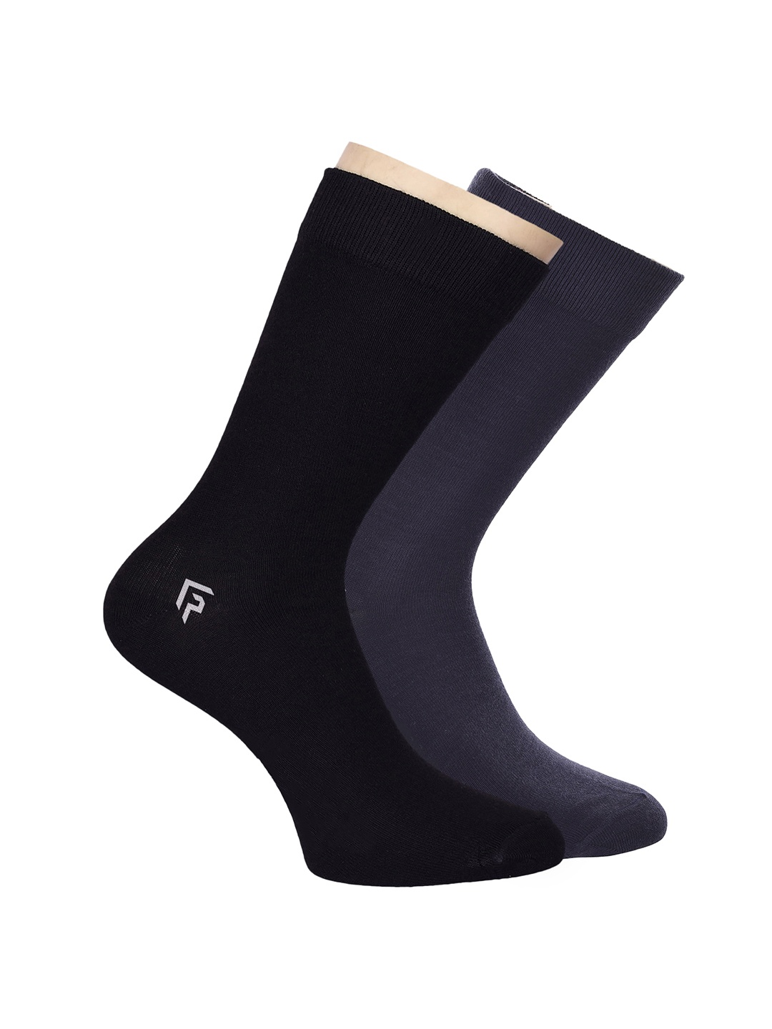 FOOTPRINT Men 2 Pairs Anti Odour Organic Cotton Calf-Length Solid Bamboo Formal Socks, Blue
FOOTPRINT Men 2 Pairs Anti Odour Organic Cotton Calf-Length Solid Bamboo Formal Socks, Blue