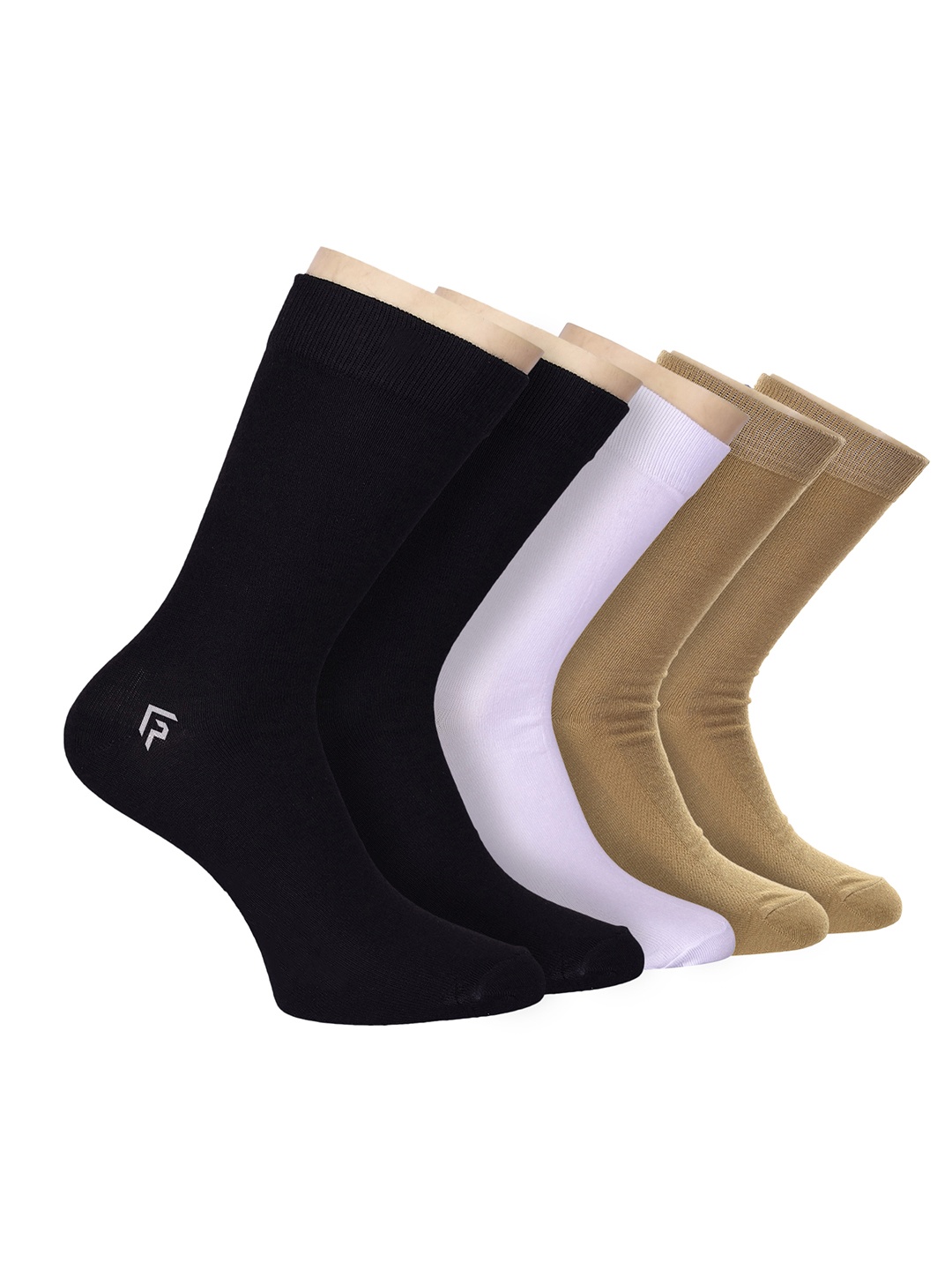 FOOTPRINT Men 5 Pairs Anti Odour Organic Cotton Calf-Length Solid Bamboo Formal Socks, White
FOOTPRINT Men 5 Pairs Anti Odour Organic Cotton Calf-Length Solid Bamboo Formal Socks, White
