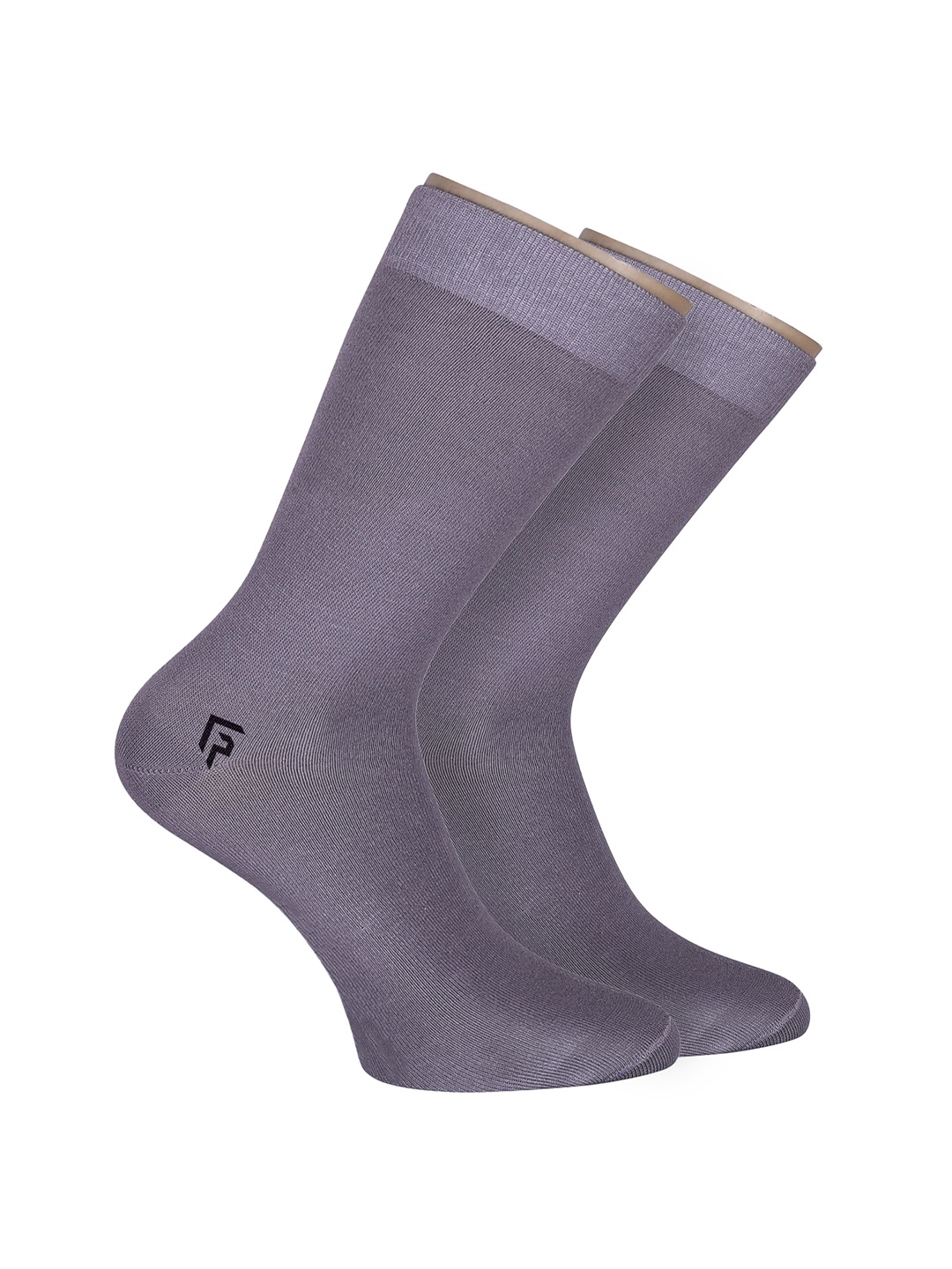 FOOTPRINT Men 2 Pairs Anti Odour Organic Cotton Calf-Length Solid Bamboo Formal Socks, Grey
FOOTPRINT Men 2 Pairs Anti Odour Organic Cotton Calf-Length Solid Bamboo Formal Socks, Grey