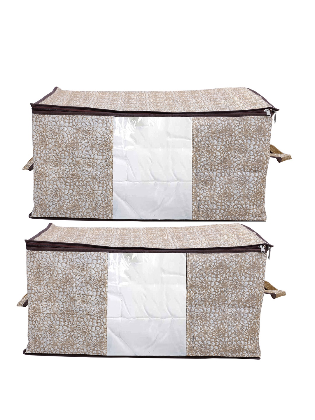 Home Fresh Brown & White 2-Pcs Floral Printed Canvas Multi Utility Organisers With Handle
Home Fresh Brown & White 2-Pcs Floral Printed Canvas Multi Utility Organisers With Handle