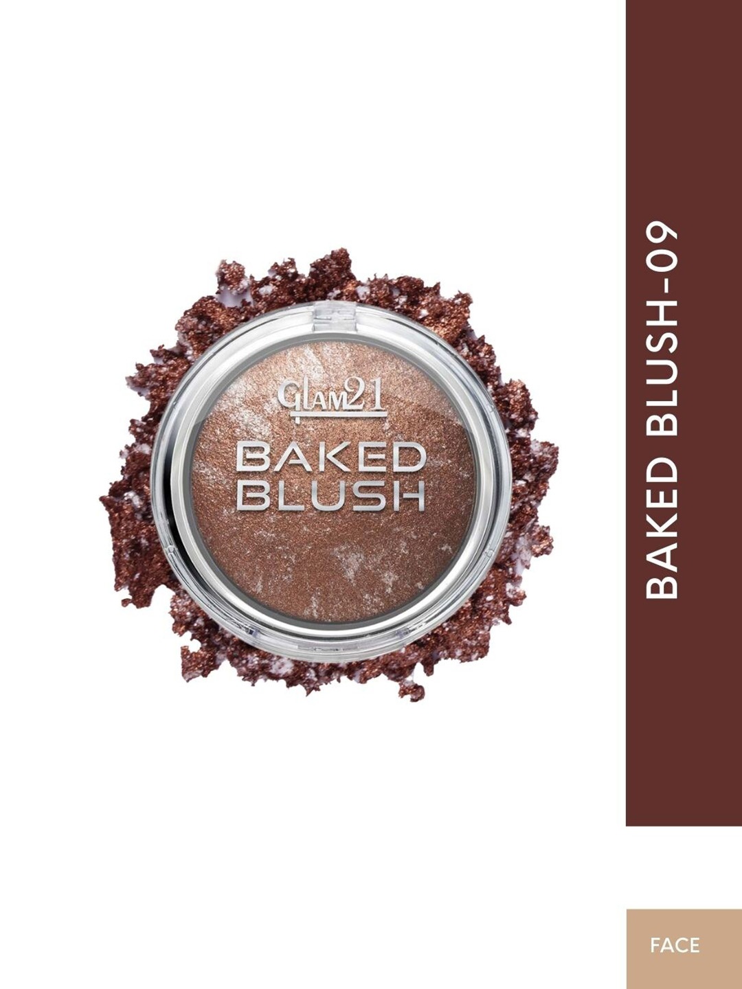GLAM21 Baked Long Lasting & Lightweight Highly Pigmented Blush 6 g - Shade 09, Bronze
GLAM21 Baked Long Lasting & Lightweight Highly Pigmented Blush 6 g - Shade 09, Bronze