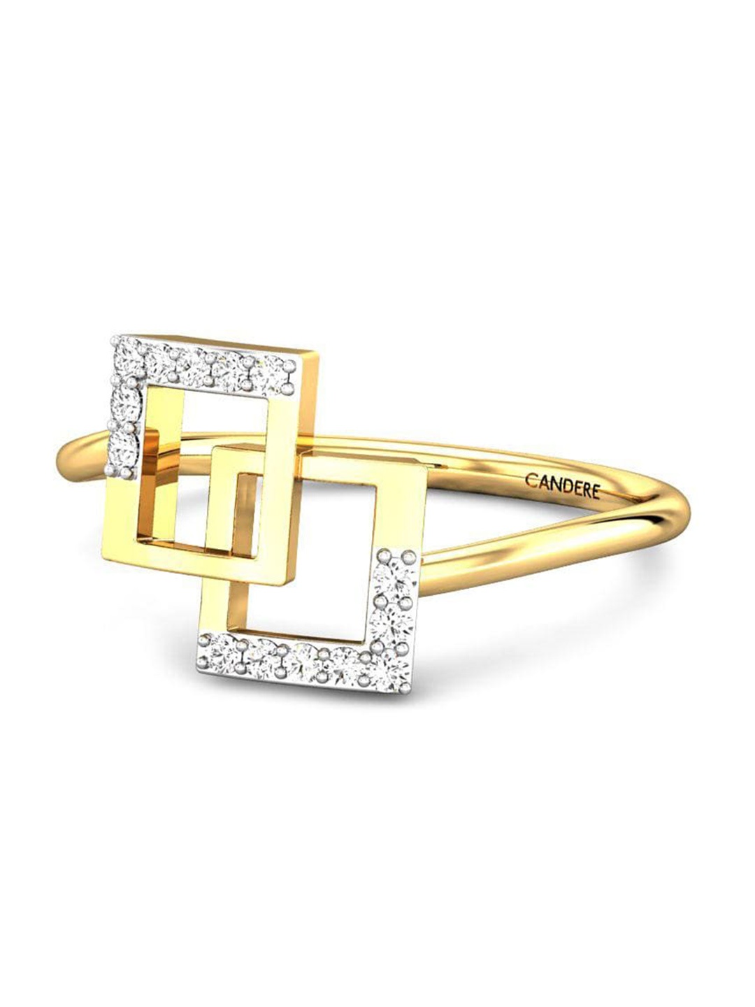 CANDERE A KALYAN JEWELLERS COMPANY Cubic Zirconia Studded 22KT Gold Finger Ring-2.08 g
CANDERE A KALYAN JEWELLERS COMPANY Cubic Zirconia Studded 22KT Gold Finger Ring-2.08 g