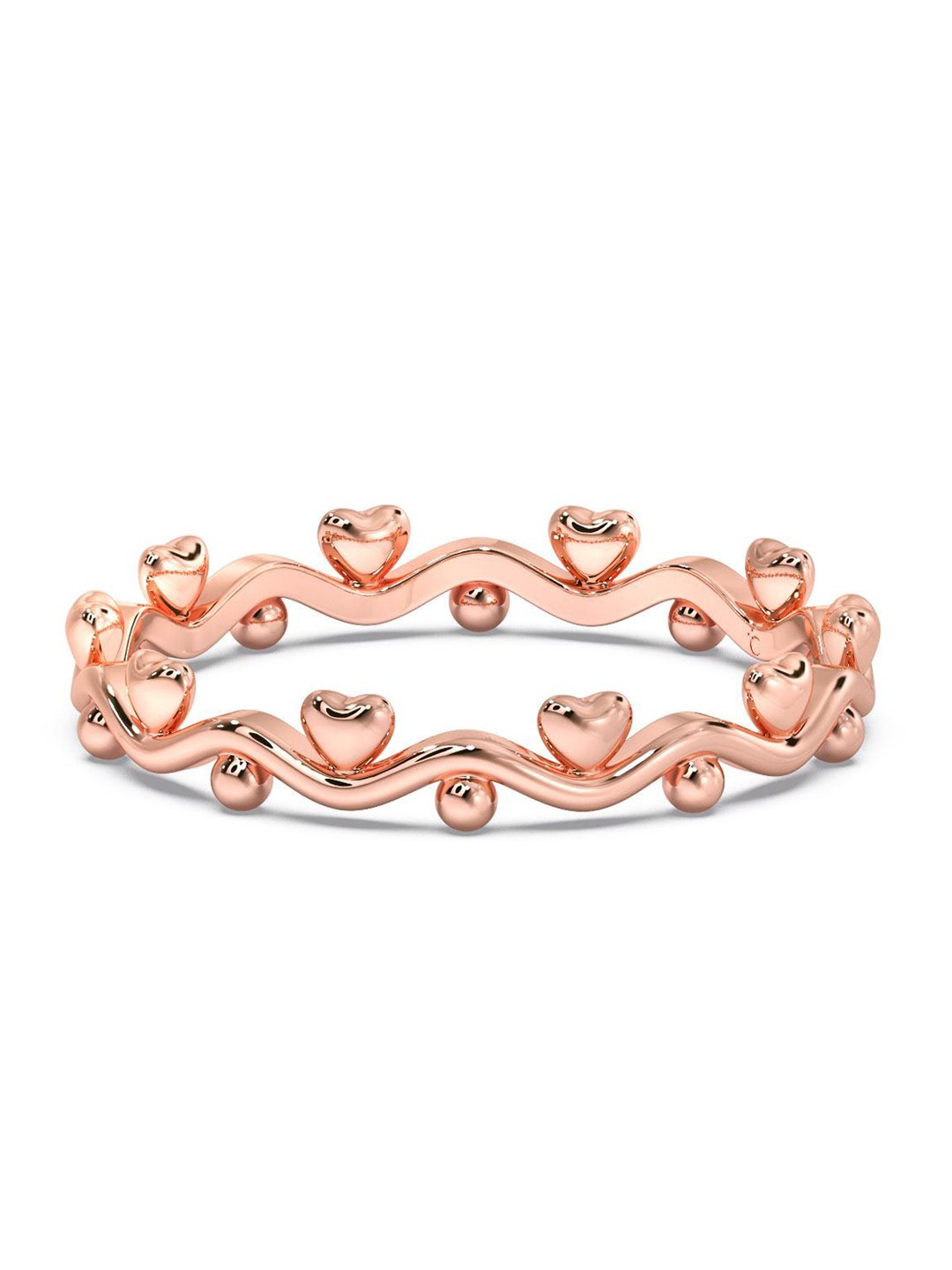 CANDERE A KALYAN JEWELLERS COMPANY 14KT BIS Hallmark Lightweight Rose Gold Ring-1.16gm
CANDERE A KALYAN JEWELLERS COMPANY 14KT BIS Hallmark Lightweight Rose Gold Ring-1.16gm