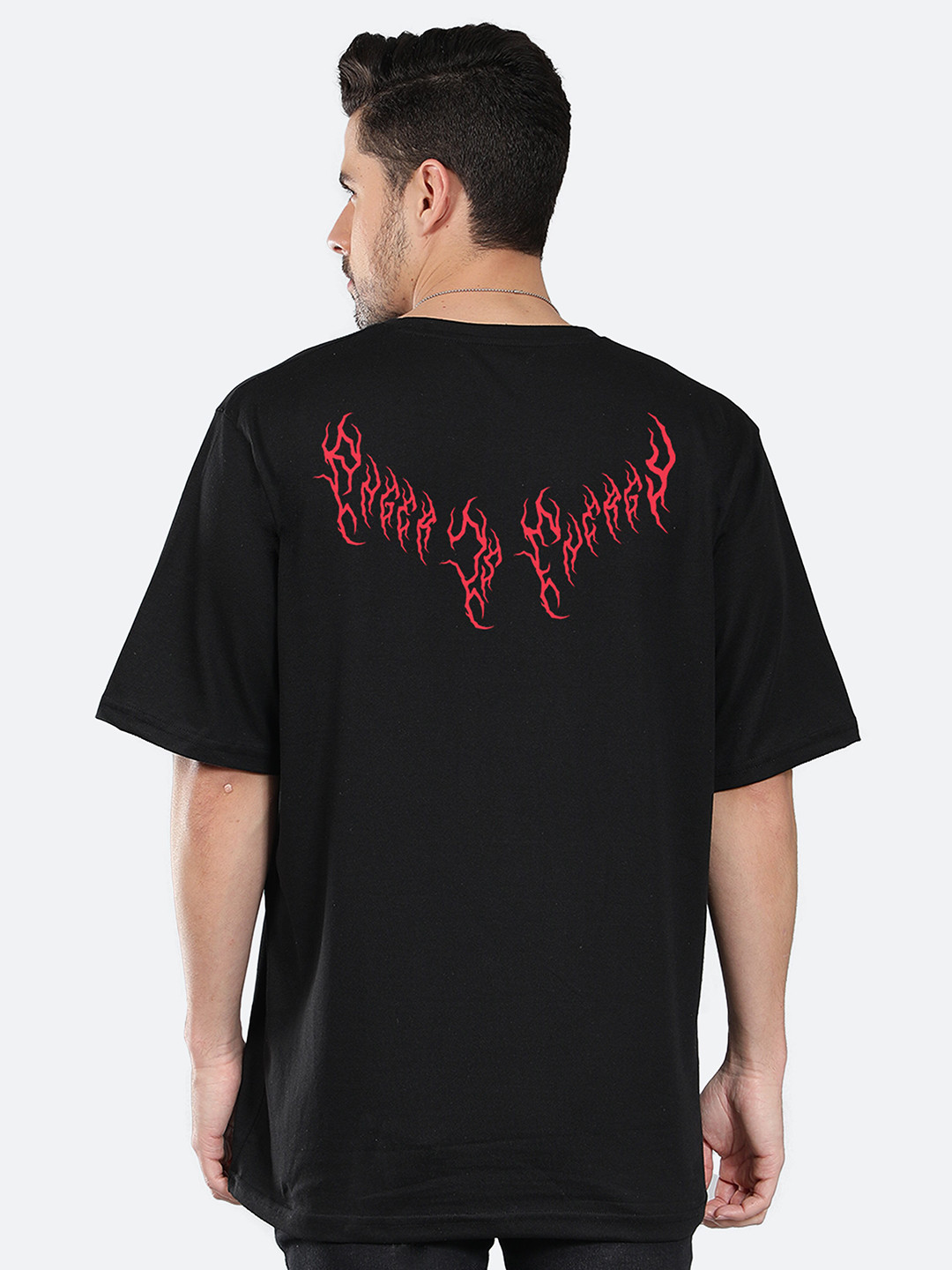 Mad Over Print Graphic Printed Drop Shoulder Sleeves Cotton Oversized T-shirt, Black
Mad Over Print Graphic Printed Drop Shoulder Sleeves Cotton Oversized T-shirt, Black