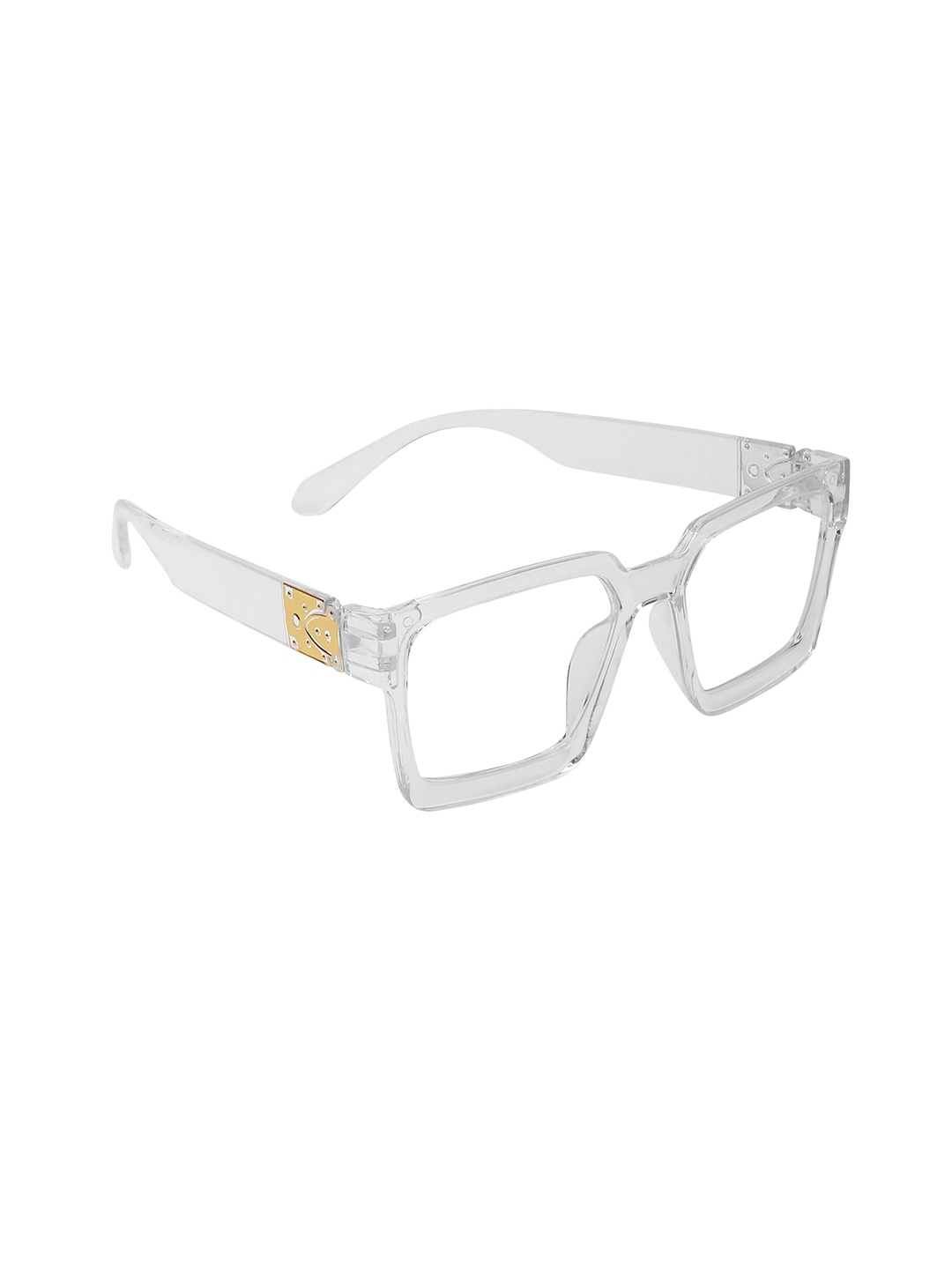 CRIBA Full Rim Square Sunglasses with UV Protected Lens VCR_JASS MANAK_TRNS, Transparent
CRIBA Full Rim Square Sunglasses with UV Protected Lens VCR_JASS MANAK_TRNS, Transparent