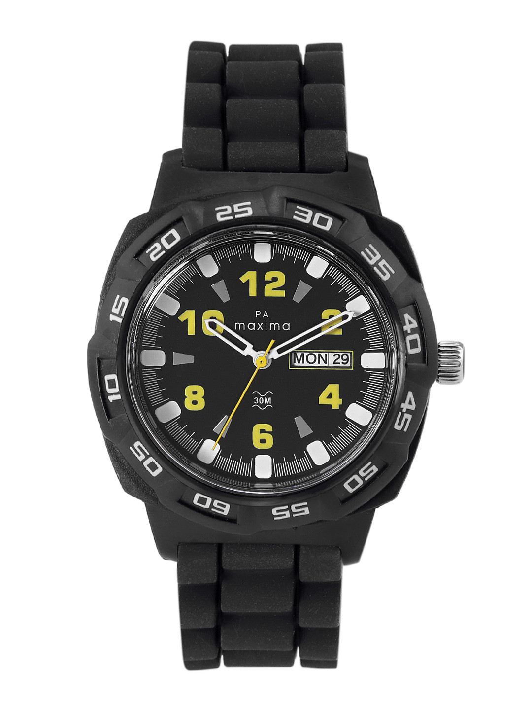 maxima Men Analogue Watch 27820PPGW, Black 
maxima Men Analogue Watch 27820PPGW, Black
