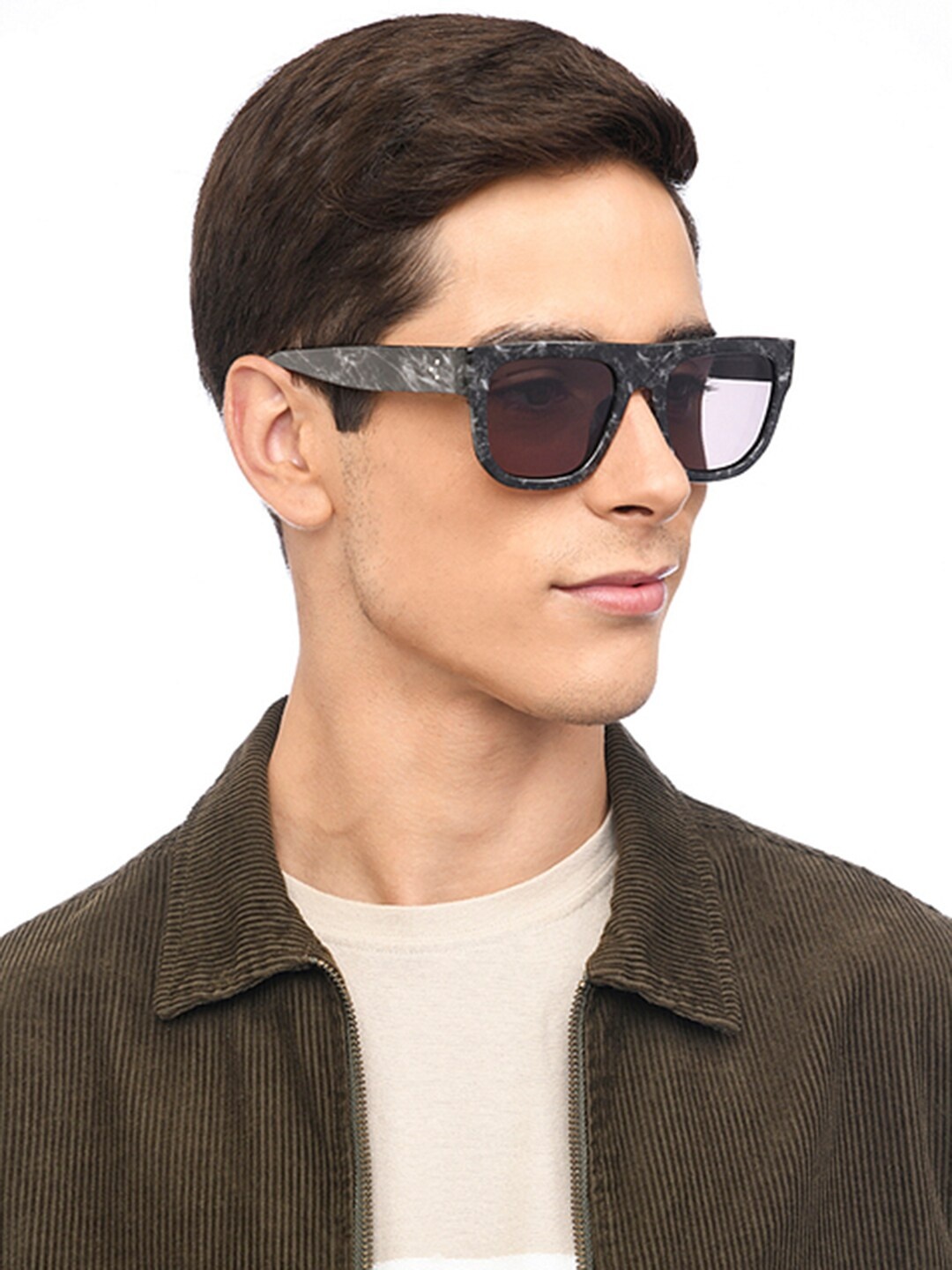 Vincent Chase by Lenskart Lens & Wayfarer Sunglasses with Polarised and UV Protected Lens 206896, Grey
Vincent Chase by Lenskart Lens & Wayfarer Sunglasses with Polarised and UV Protected Lens 206896, Grey