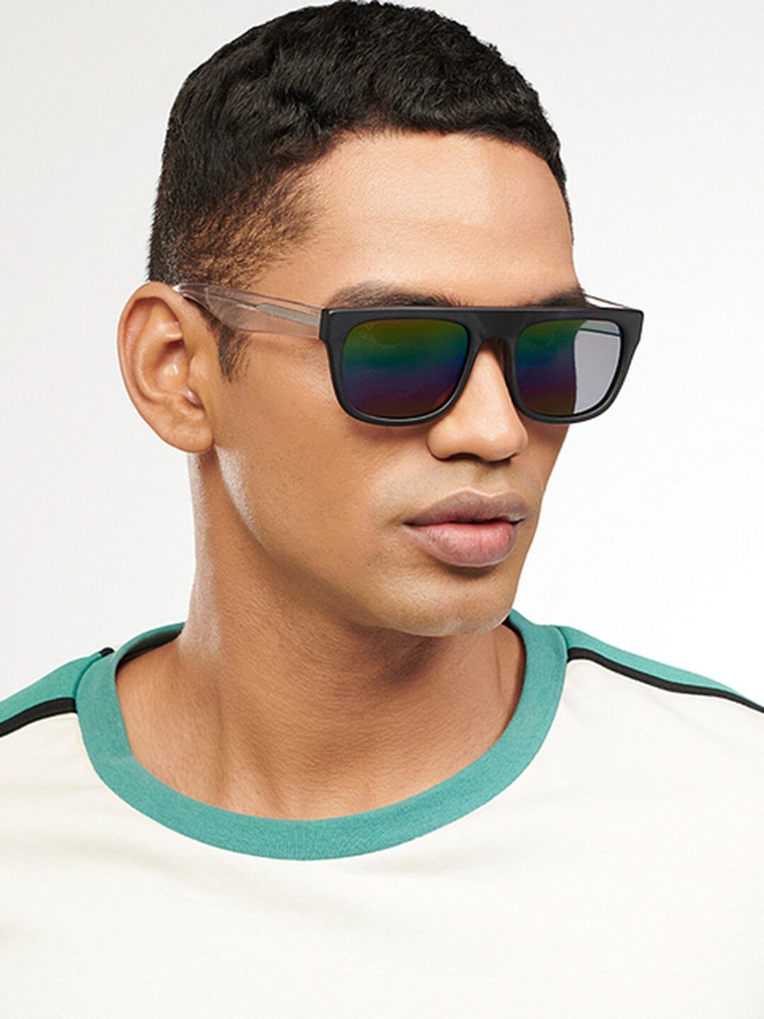 Vincent Chase by Lenskart Lens & Sports Sunglasses with Polarised and UV Protected Lens 205224, Grey
Vincent Chase by Lenskart Lens & Sports Sunglasses with Polarised and UV Protected Lens 205224, Grey