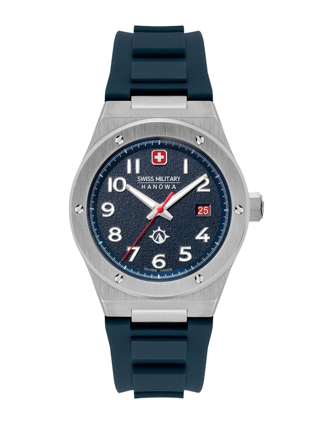 SWISS MILITARY HANOWA Men Printed Dial Bracelet Style Straps Analogue Watch SMWGN2101901, Blue
SWISS MILITARY HANOWA Men Printed Dial Bracelet Style Straps Analogue Watch SMWGN2101901, Blue