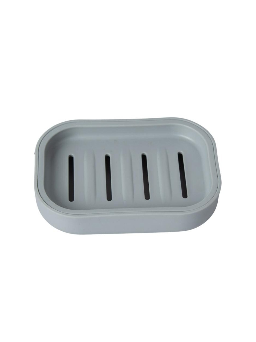 MARKET99 Grey Textured Soap Dish