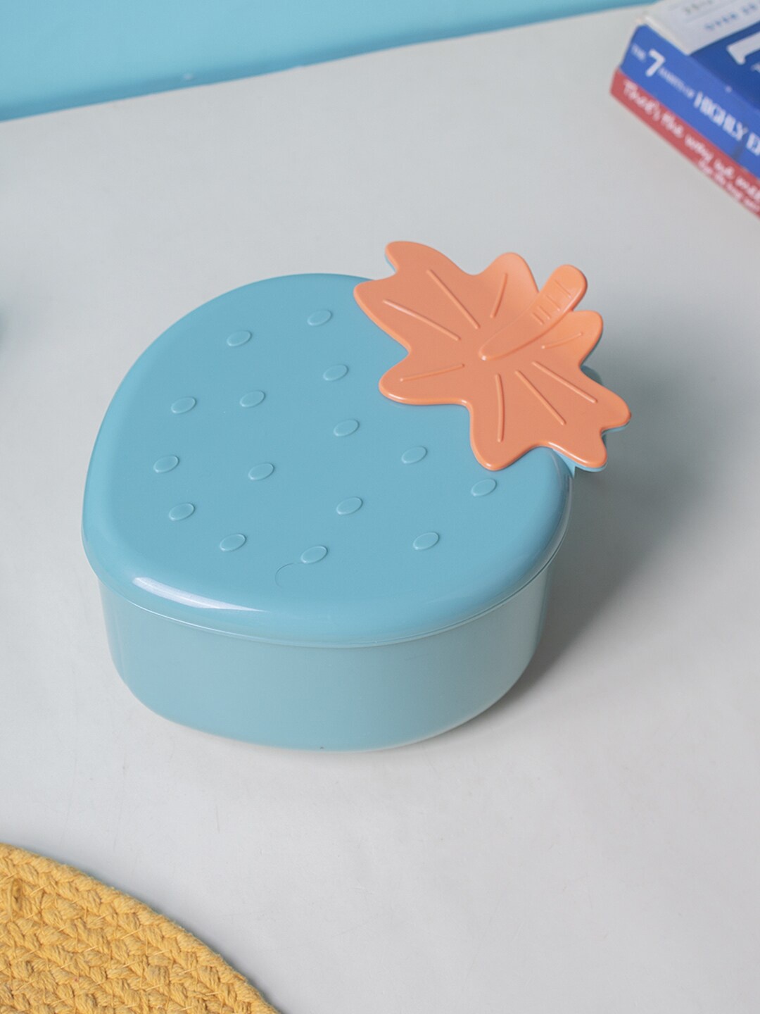 MARKET99 Plastic Durable Condiment Box, Blue