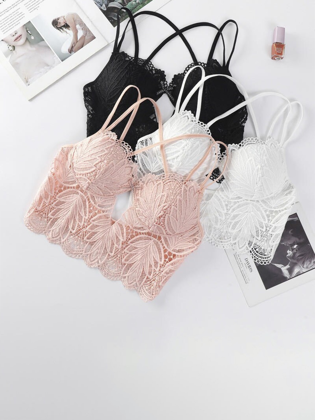 Krelin Self Design Nylon Lightly Padded Seamless All Day Comfort Bralette Bra, Peach
Krelin Self Design Nylon Lightly Padded Seamless All Day Comfort Bralette Bra, Peach