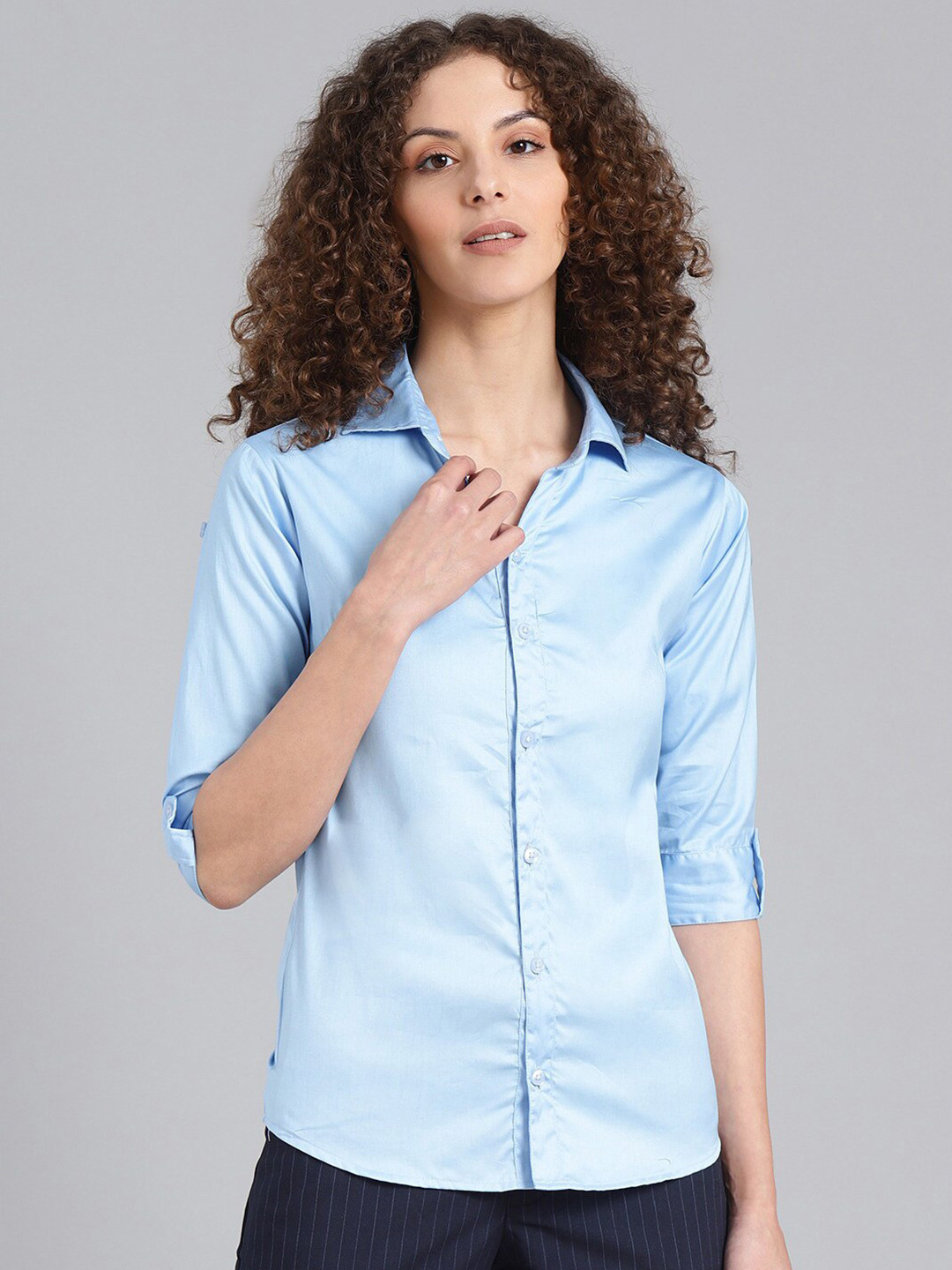 Shaftesbury London Smart Slim Fit Cotton Casual Shirt, Blue
Shaftesbury London Smart Slim Fit Cotton Casual Shirt, Blue