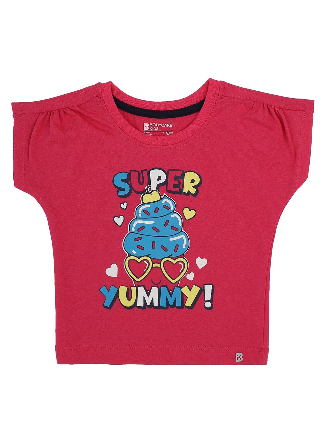 Bodycare Kids Girls Antiviral Graphic Printed Extended Sleeves Cotton T-shirt, Fuchsia
Bodycare Kids Girls Antiviral Graphic Printed Extended Sleeves Cotton T-shirt, Fuchsia