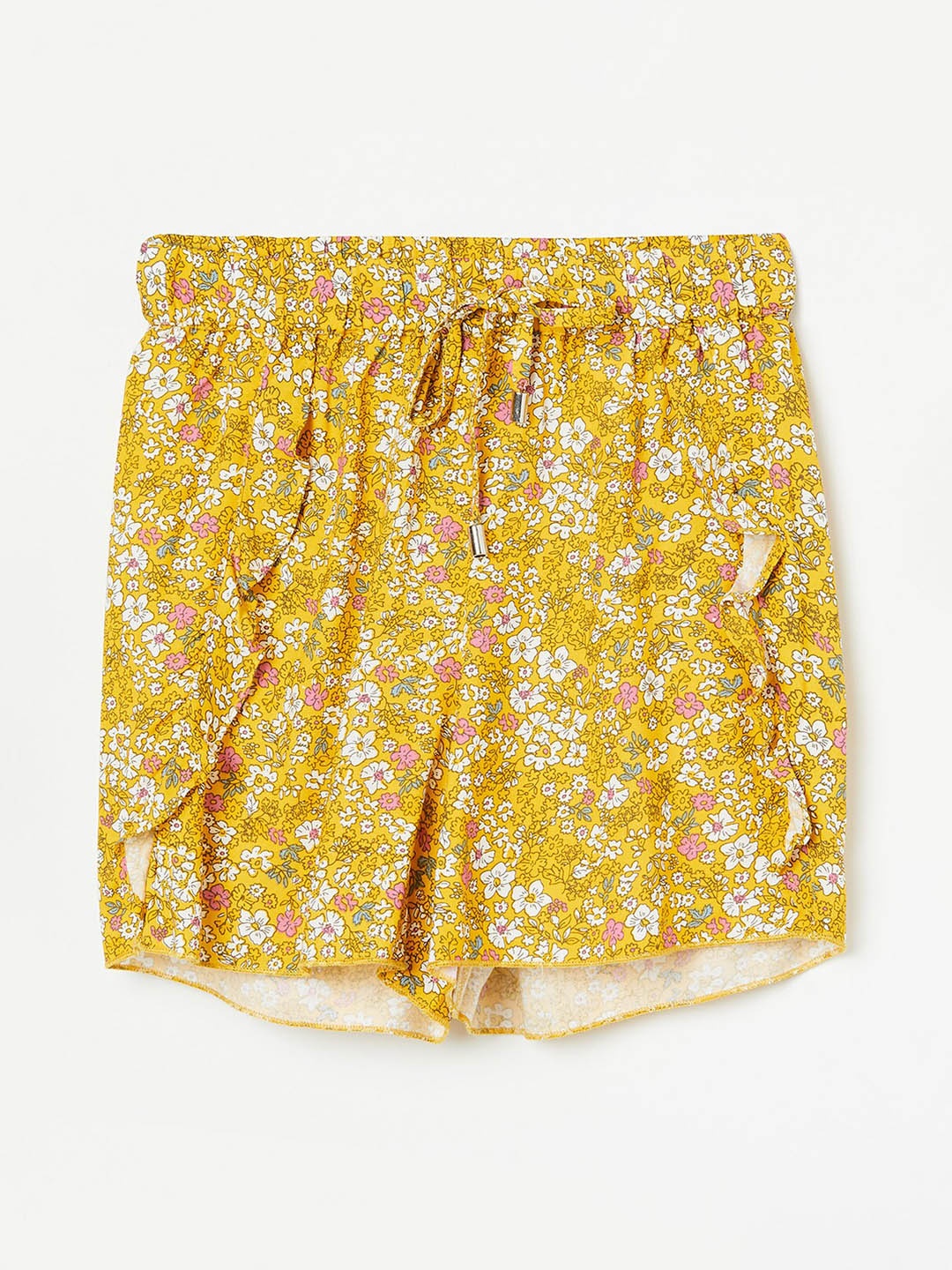 Fame Forever by Lifestyle Girls Floral Printed Mid-Rise Above Knee Regular Shorts, Yellow
Fame Forever by Lifestyle Girls Floral Printed Mid-Rise Above Knee Regular Shorts, Yellow