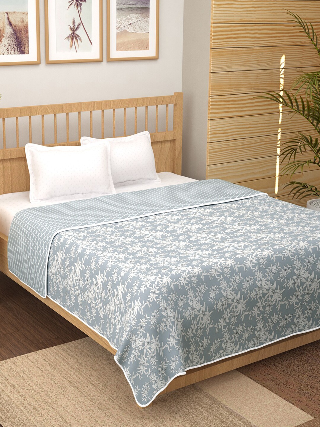 Story@home Grey & White Geometric Cotton AC Room 150 GSM Reversible Double Bed Dohar
Story@home Grey & White Geometric Cotton AC Room 150 GSM Reversible Double Bed Dohar