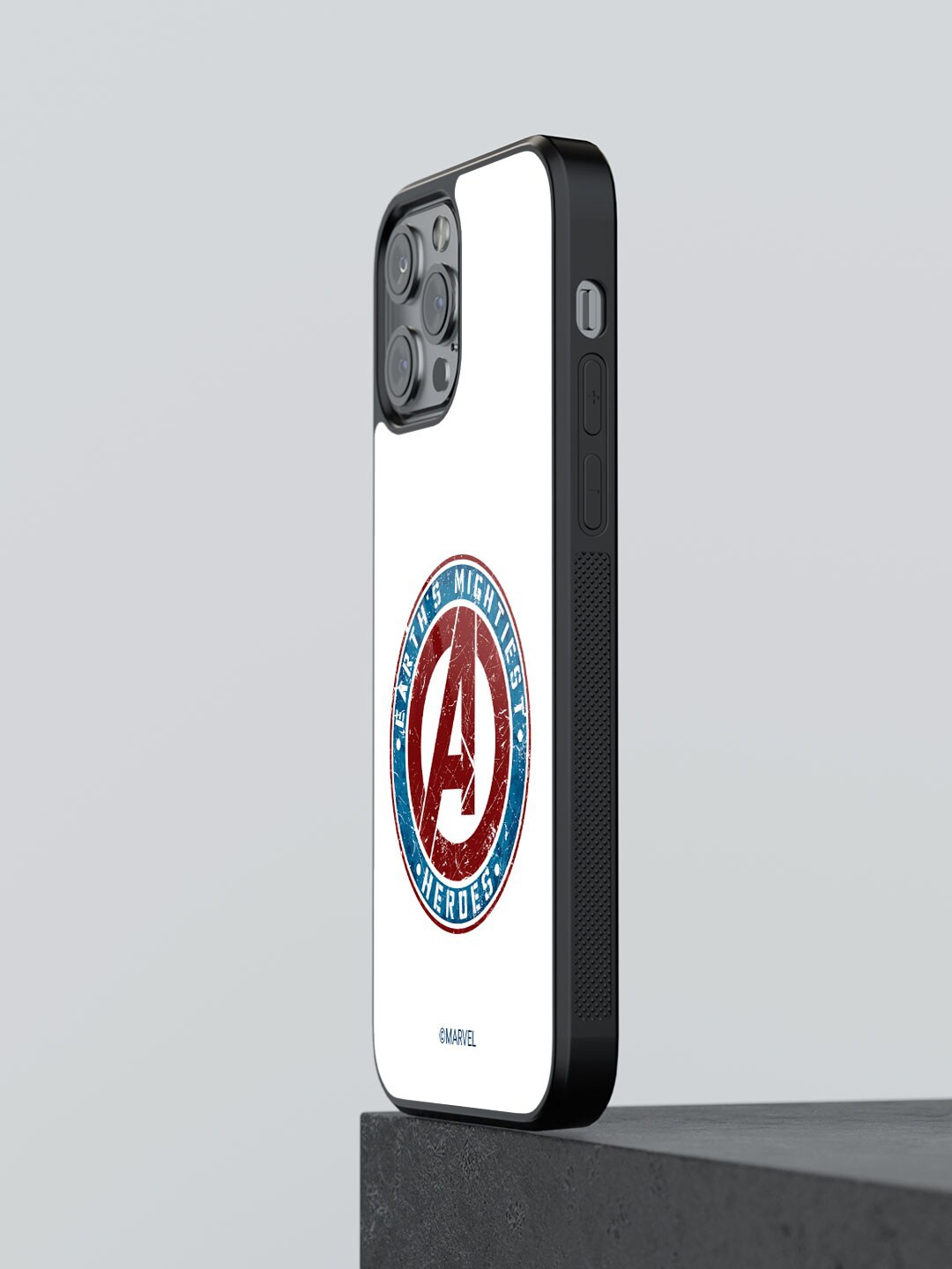 macmerise Earth's Mightiest Badge Design iPhone 12 Pro Max Glass Phone Back Case, White
macmerise Earth's Mightiest Badge Design iPhone 12 Pro Max Glass Phone Back Case, White