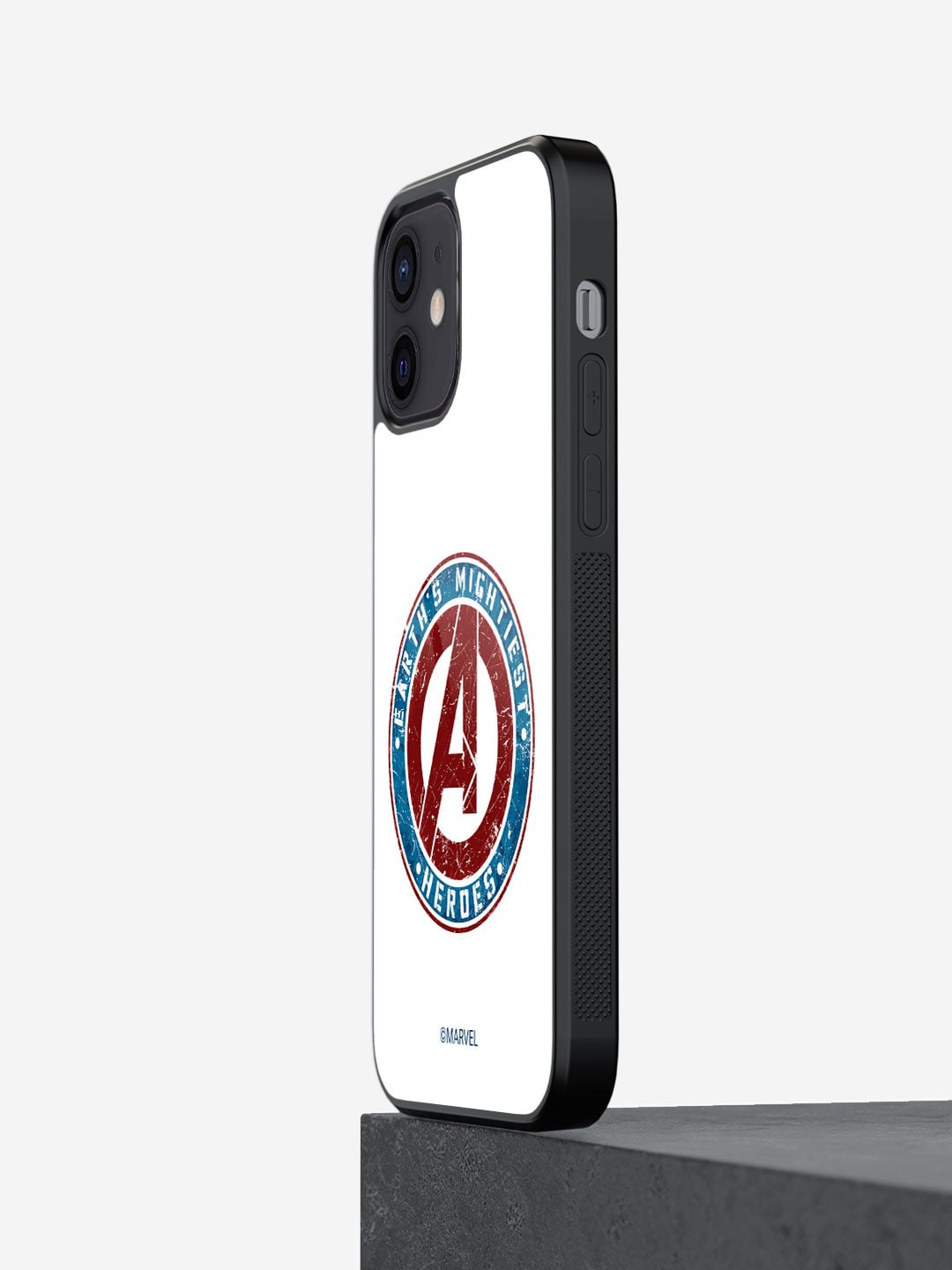 macmerise Earth's Mightiest Badge Design iPhone 12 Mini Glass Phone Back Case, White
macmerise Earth's Mightiest Badge Design iPhone 12 Mini Glass Phone Back Case, White
