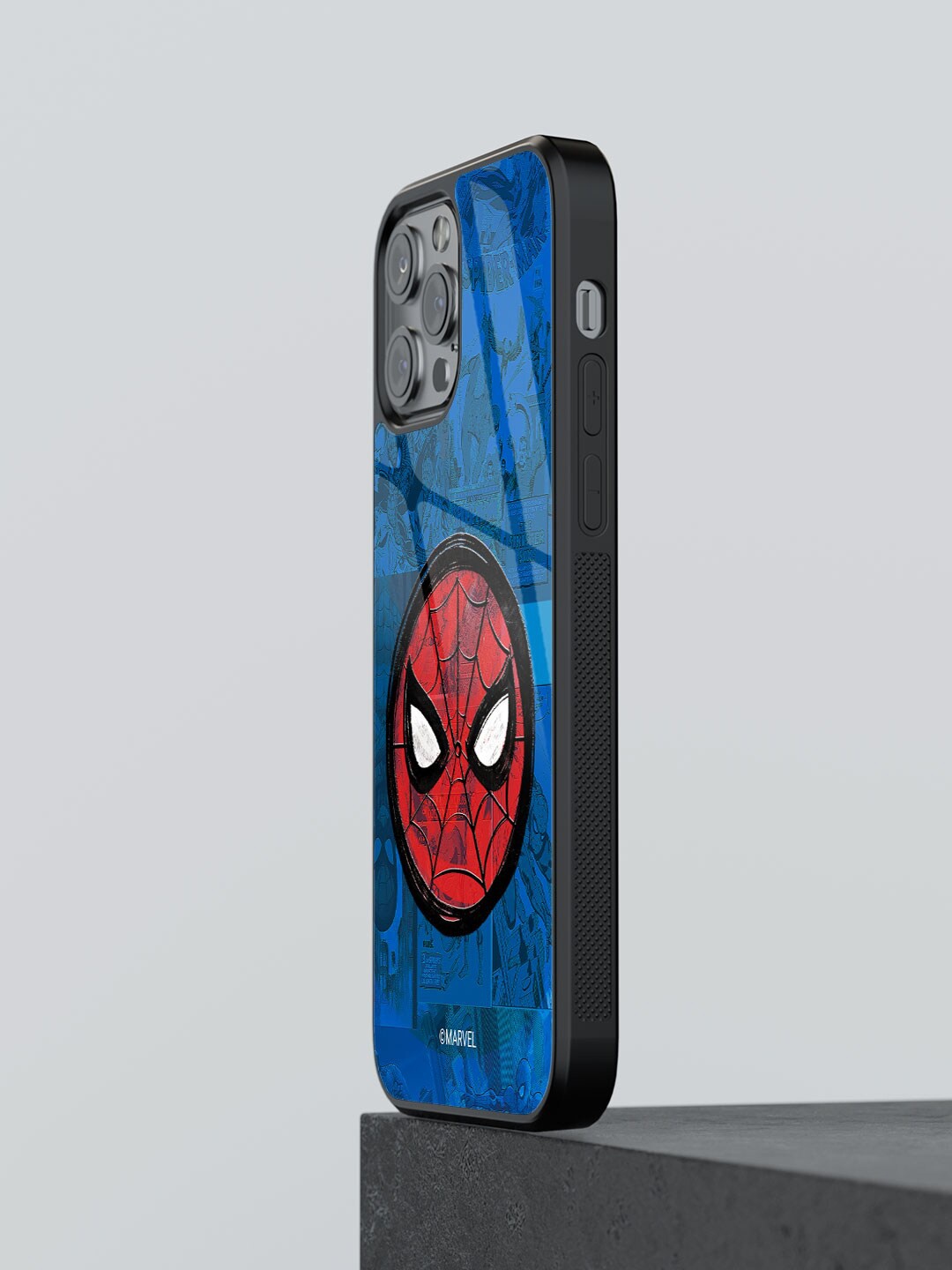 macmerise Spidey Tingling Eyes Design iPhone 12 Pro Max Mobile Glass Case, Blue
macmerise Spidey Tingling Eyes Design iPhone 12 Pro Max Mobile Glass Case, Blue