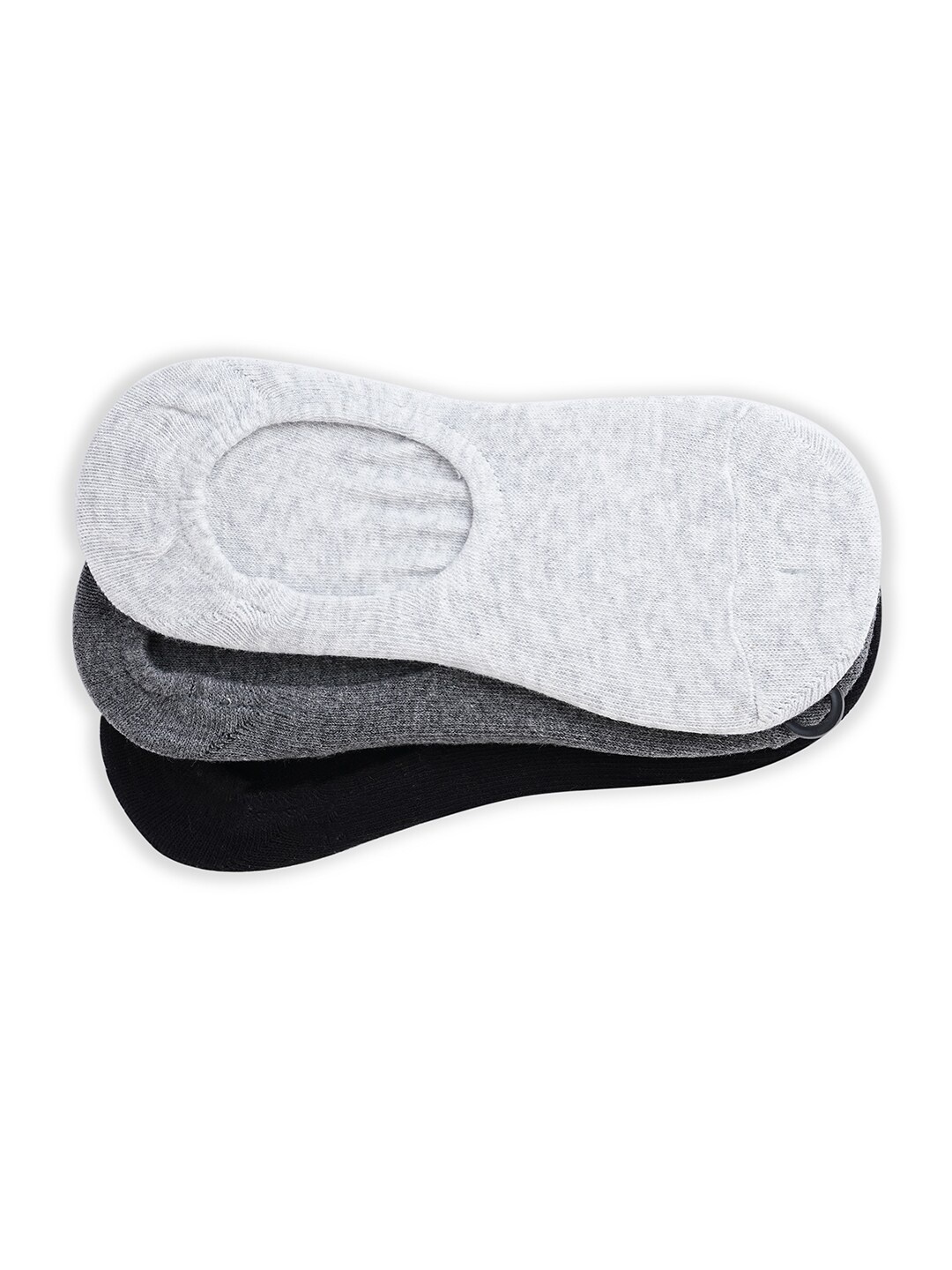 ALDO Men Pack Of 3 Patterned Shoe Liners, Grey