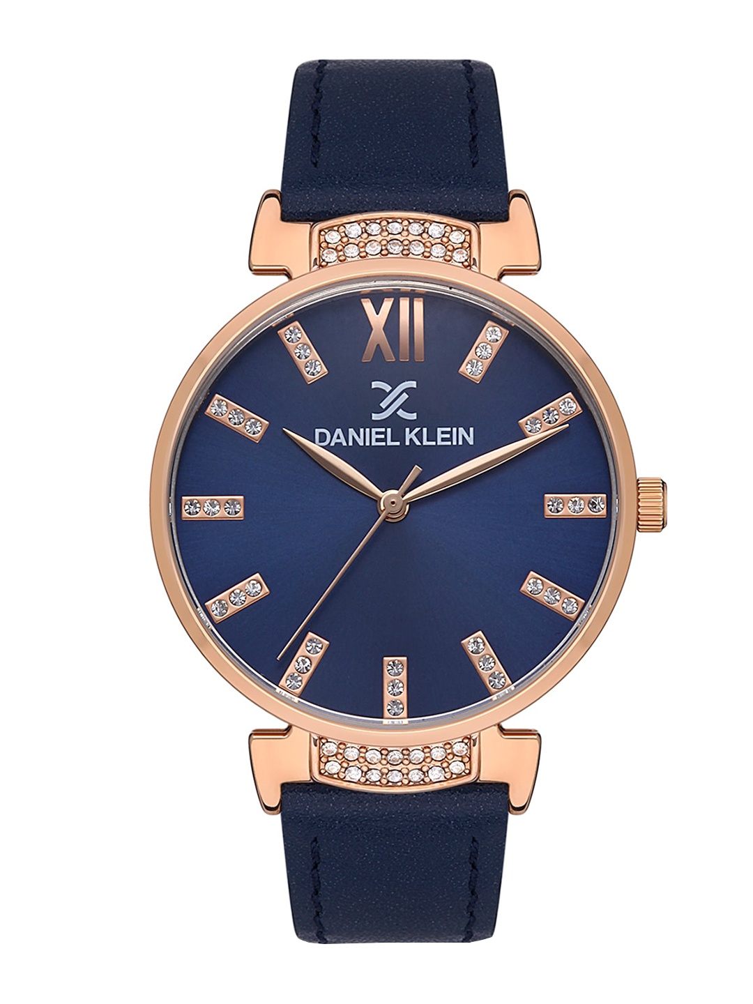 Daniel Klein Women Embellished Dial & Leather Straps Analogue Watch DK 1 13438-6, Blue
Daniel Klein Women Embellished Dial & Leather Straps Analogue Watch DK 1 13438-6, Blue