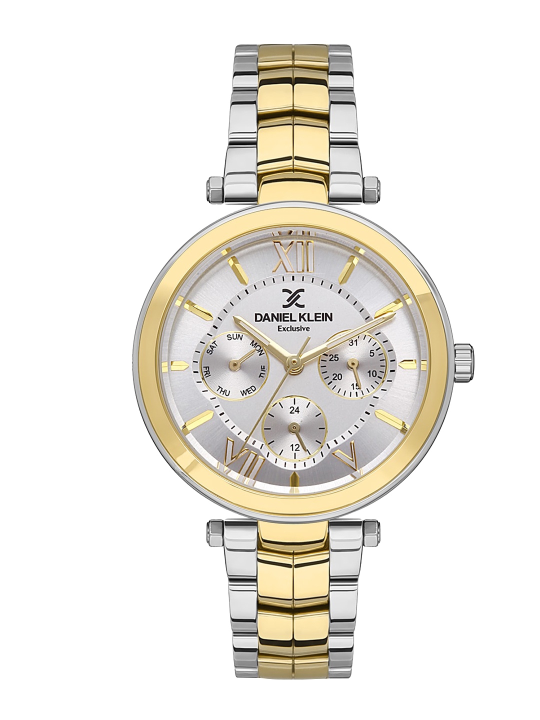 Daniel Klein Women Dial & Bracelet Style Straps Analogue Multi Function Watch DK.1.13391-2, Silver
Daniel Klein Women Dial & Bracelet Style Straps Analogue Multi Function Watch DK.1.13391-2, Silver