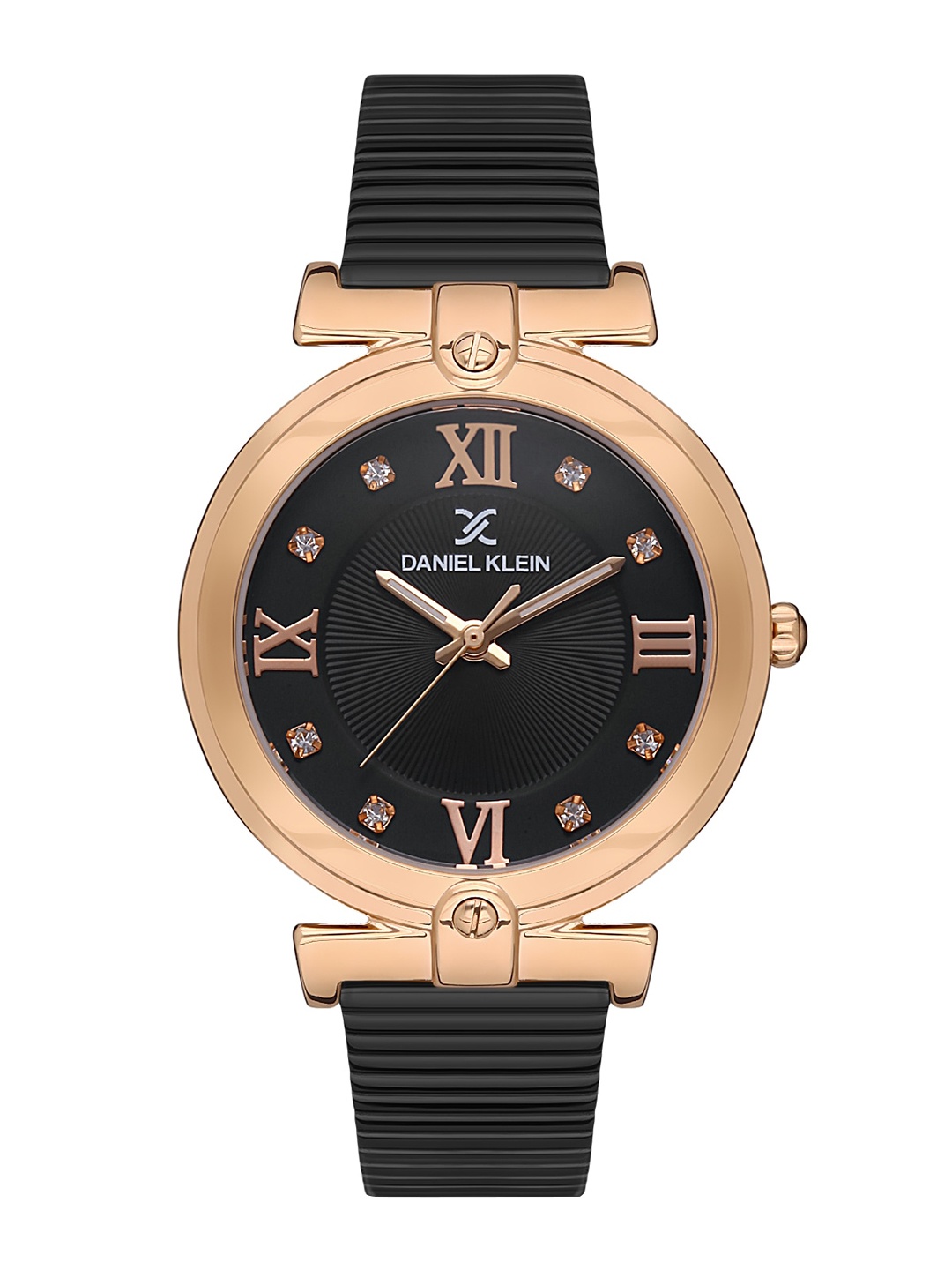 Daniel Klein Women Embellished Bracelet Style Straps Analogue Watch DK 1 13439-6, Black
Daniel Klein Women Embellished Bracelet Style Straps Analogue Watch DK 1 13439-6, Black