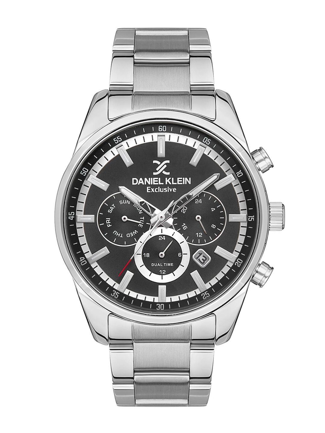 Daniel Klein Men Bracelet Style Straps Analogue Multi Function Watch DK 1 13348-1, Black
Daniel Klein Men Bracelet Style Straps Analogue Multi Function Watch DK 1 13348-1, Black