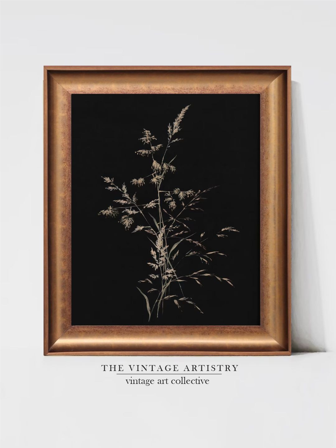 THE VINTAGE ARTISTRY Black Simple Moody Background Illustration Wooden Framed Wall Art
THE VINTAGE ARTISTRY Black Simple Moody Background Illustration Wooden Framed Wall Art