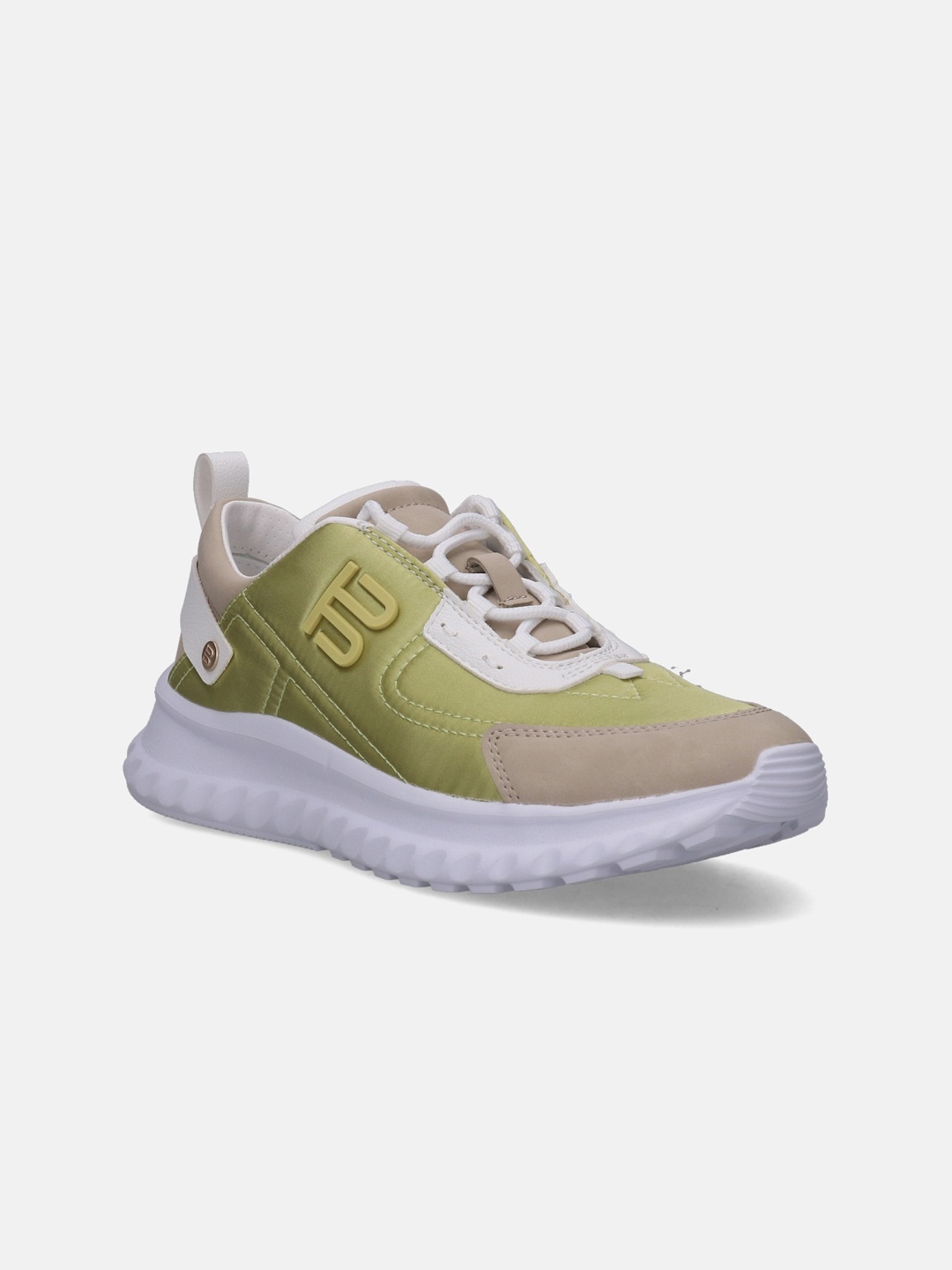 BAGATT Women Lecce Colourblocked Comfort Insole Contrast Sole Sneakers, Lime green
BAGATT Women Lecce Colourblocked Comfort Insole Contrast Sole Sneakers, Lime green