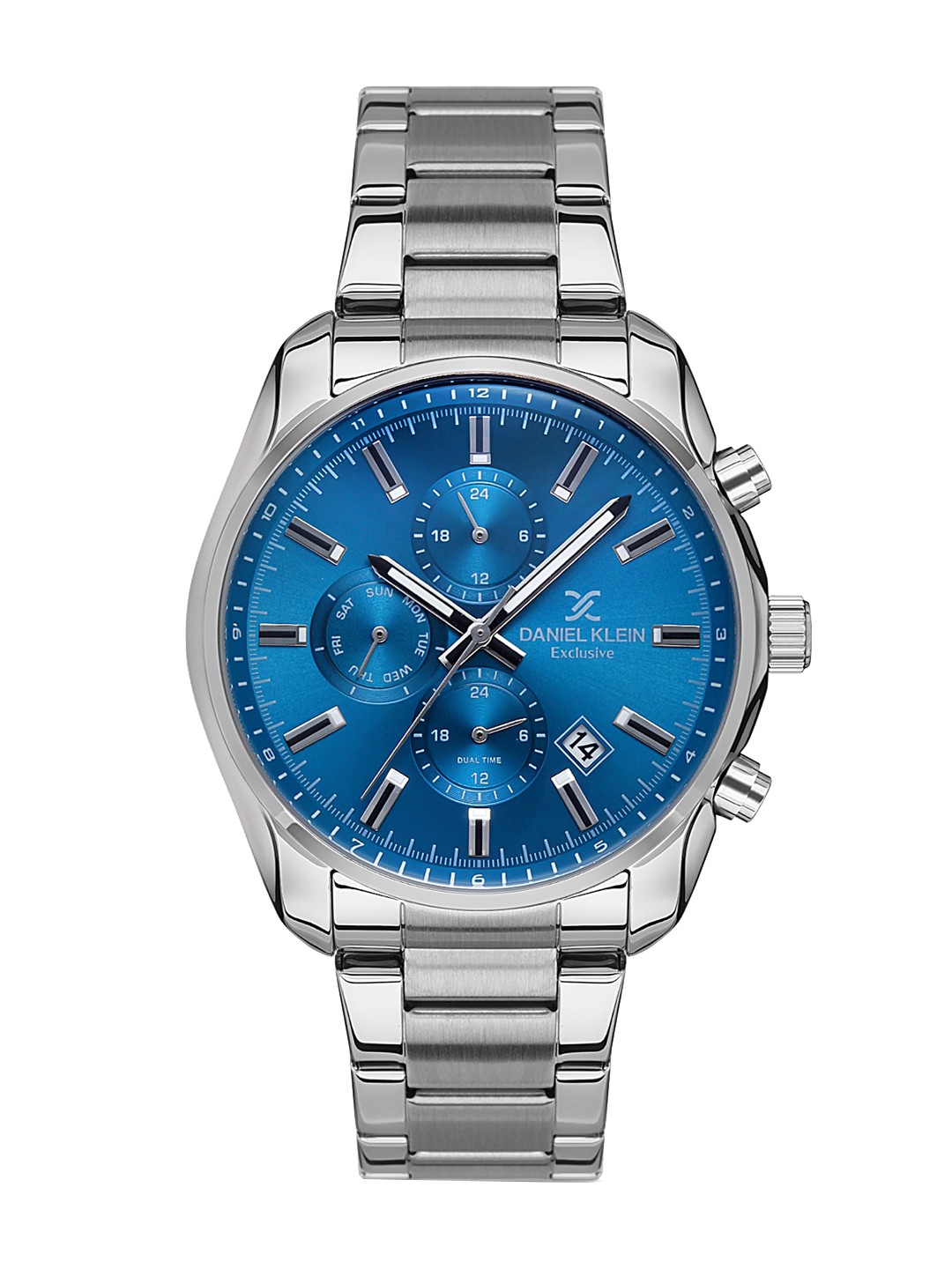 Daniel Klein Men Dial & Bracelet Style Straps Analogue Multi Function Watch DK.1.13347-3, Blue
Daniel Klein Men Dial & Bracelet Style Straps Analogue Multi Function Watch DK.1.13347-3, Blue