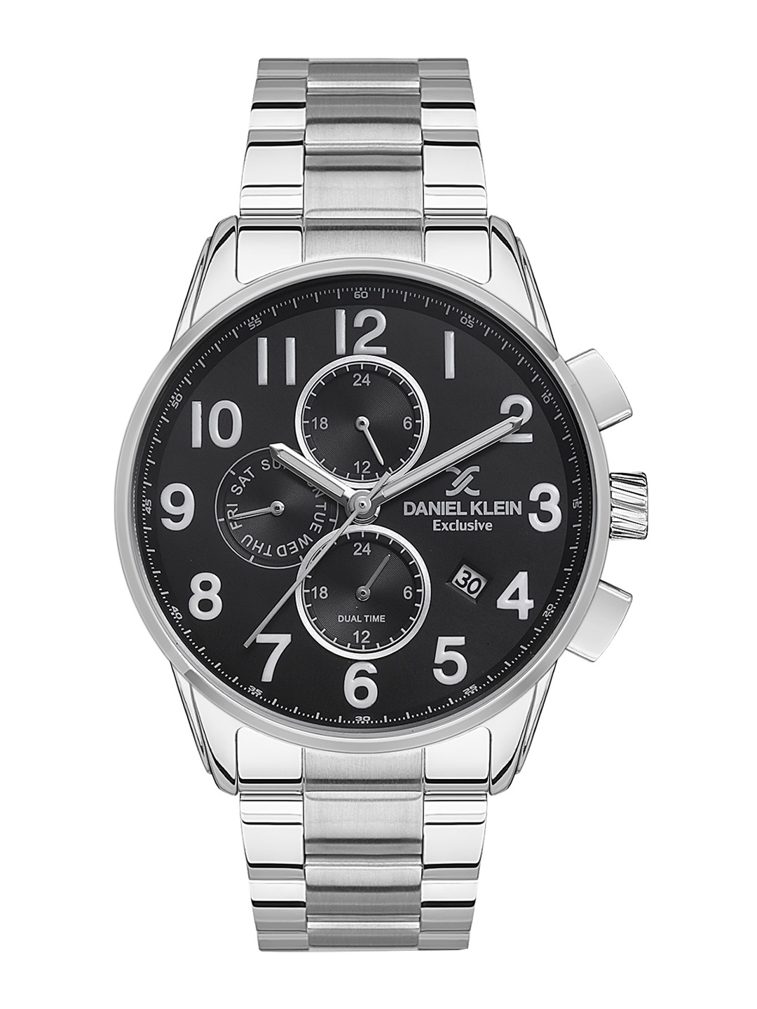 Daniel Klein Men Bracelet Style Straps Analogue Multi Function Watch DK 1 13384-2, Black
Daniel Klein Men Bracelet Style Straps Analogue Multi Function Watch DK 1 13384-2, Black