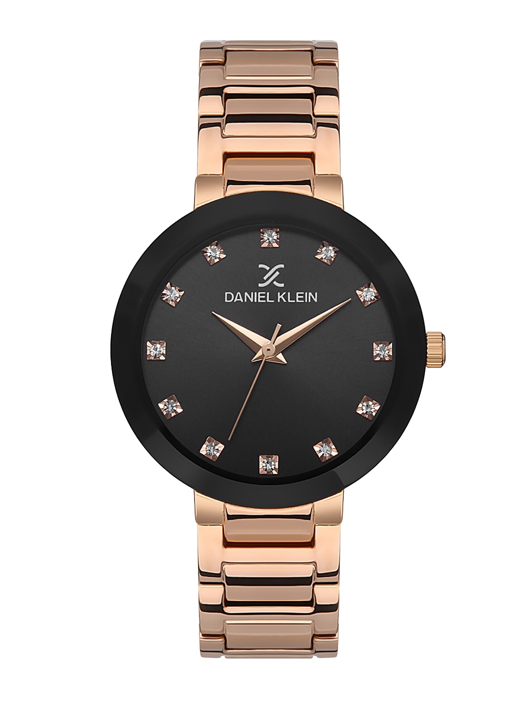 Daniel Klein Women Embellished Dial & Bracelet Style Straps Analogue Watch DK.1.13335-6, Black
Daniel Klein Women Embellished Dial & Bracelet Style Straps Analogue Watch DK.1.13335-6, Black